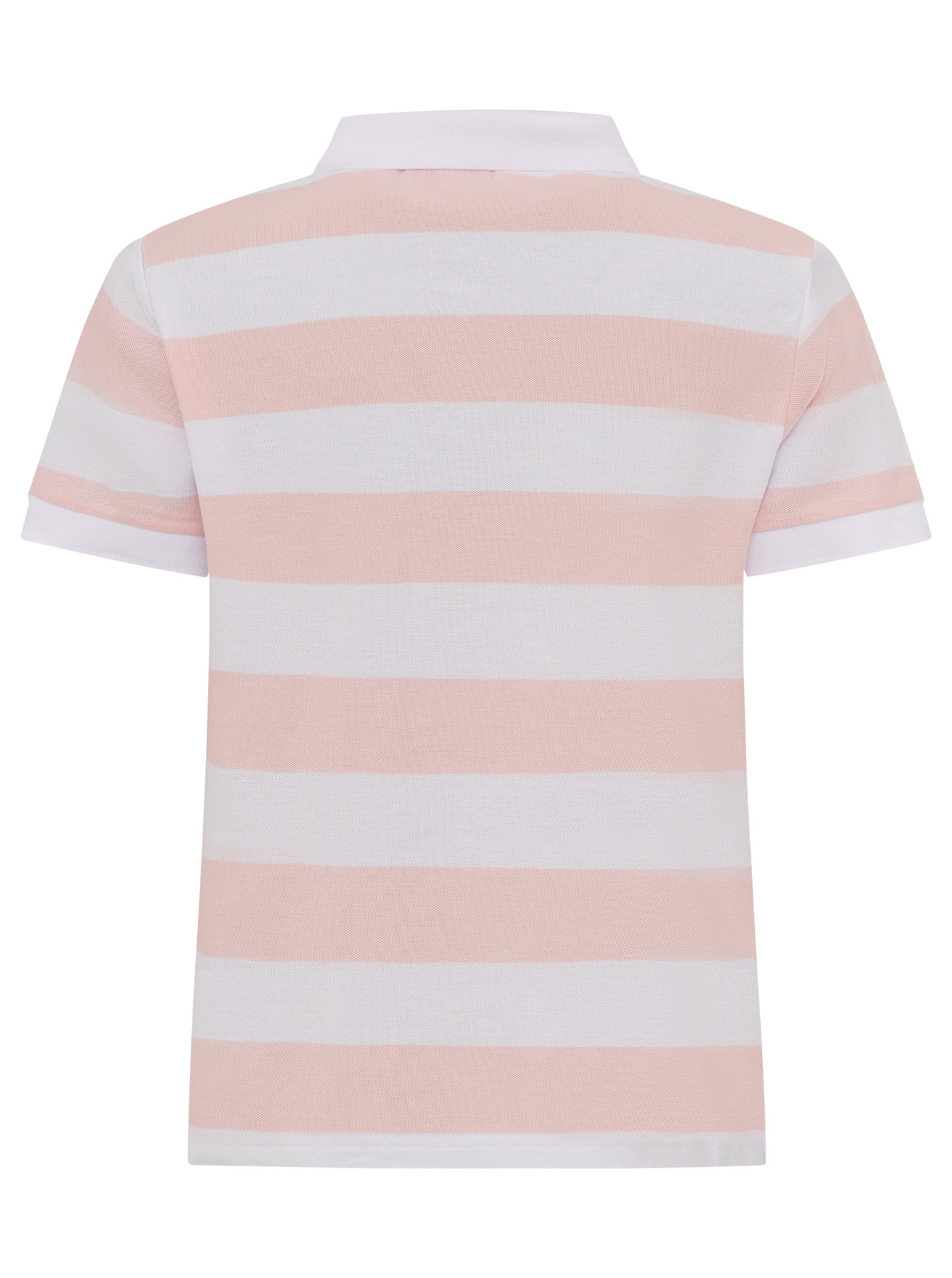 Zwillingsherz Poloshirt »Stripes« kurzarm, Polokragen und Knopfleiset abgesetzt, Herzknöpfe