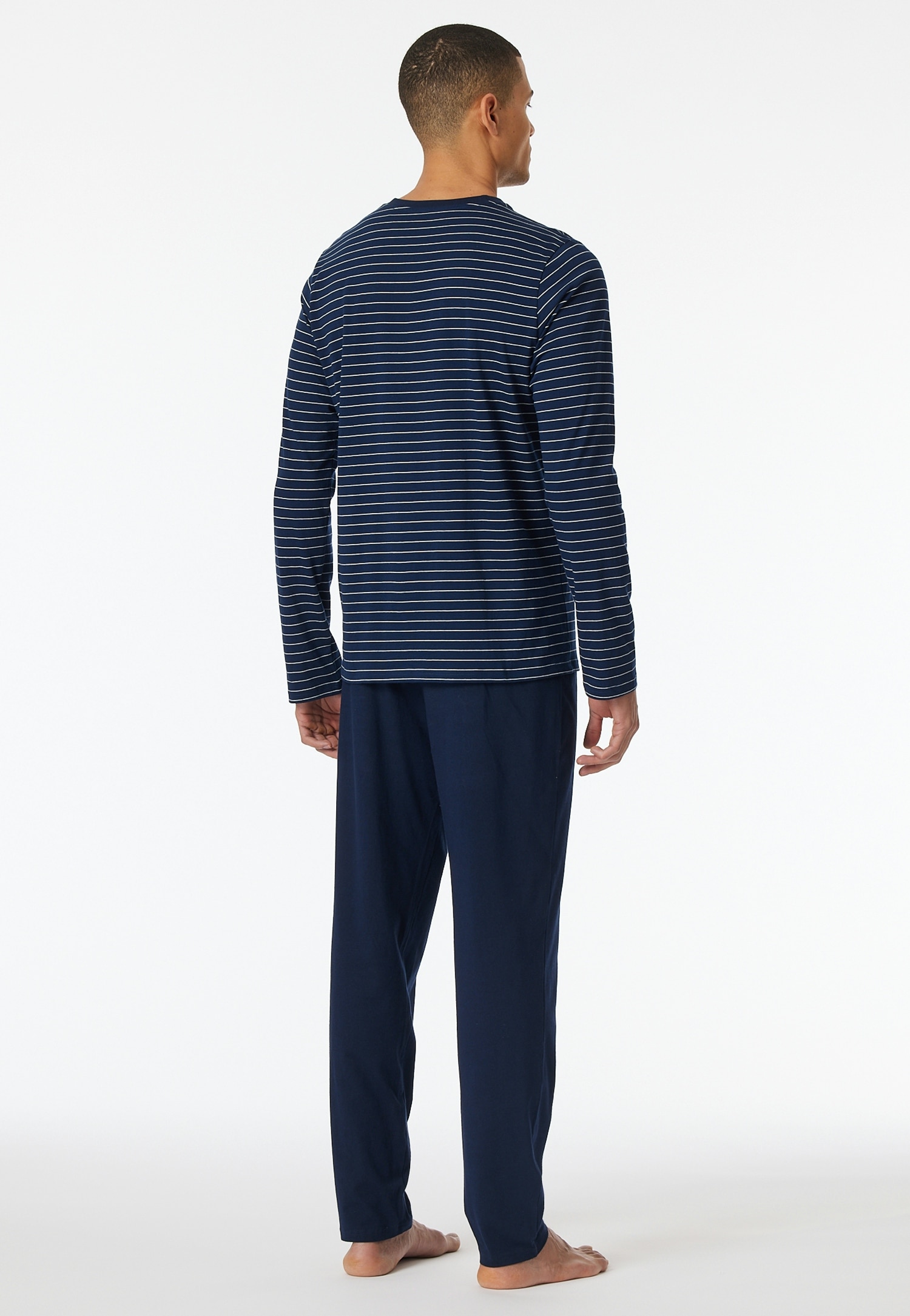 Schiesser Schlafanzug »"Casual Essentials"«, (2 tlg.), mit Streifen