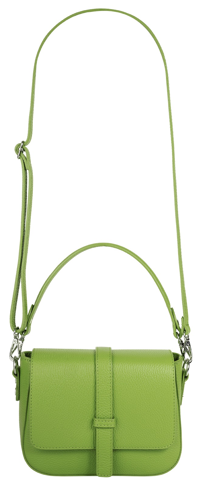 Samantha Look Umhängetasche echt Leder, Made in Italy