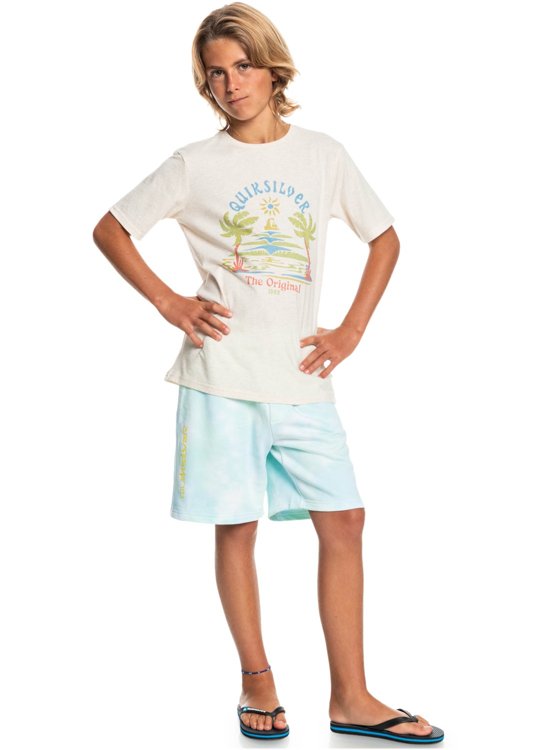 Quiksilver Trainingsshorts »Slow Dive Tie Dye«