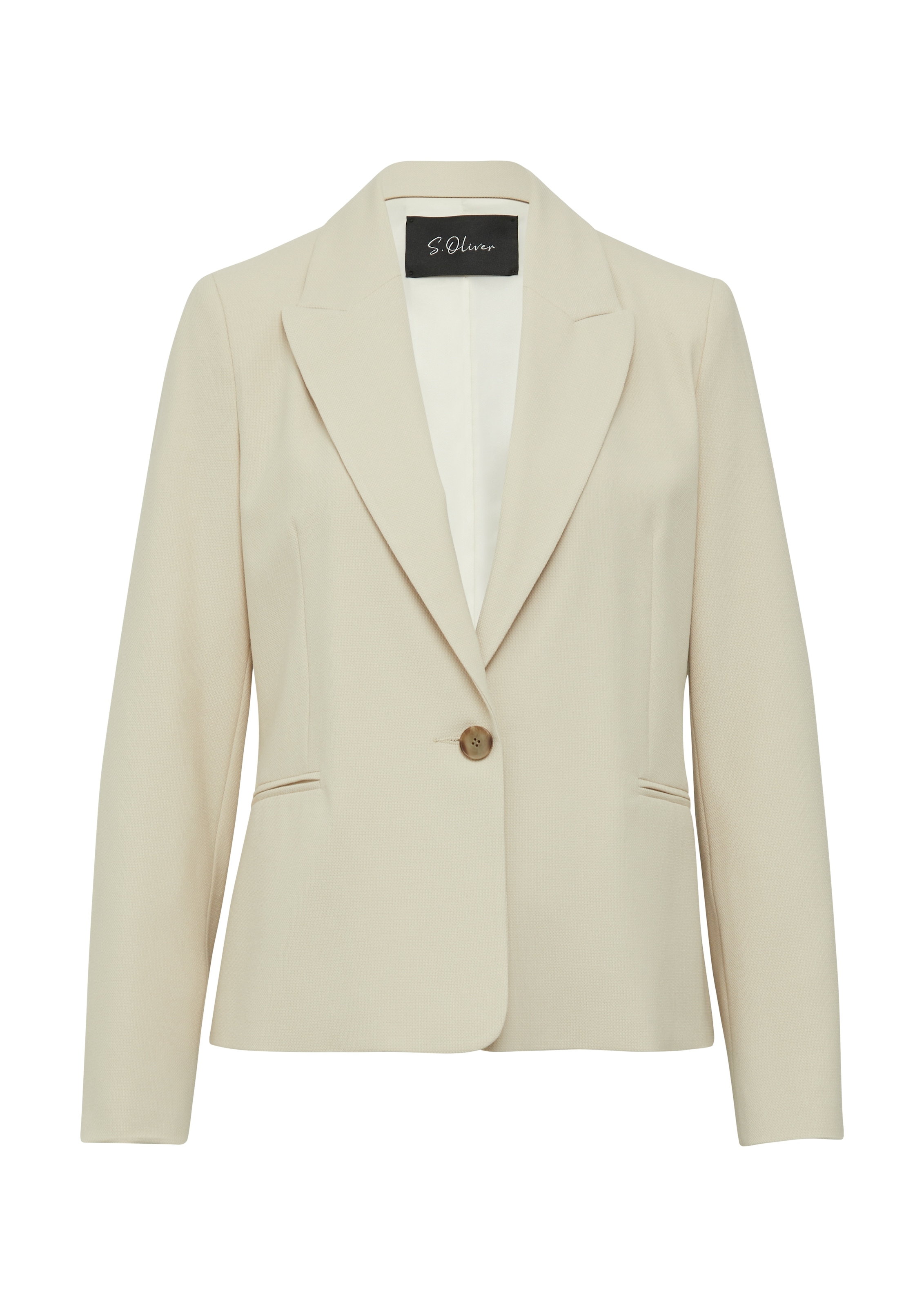 s.Oliver BLACK LABEL Jackenblazer, mit Reverskragen