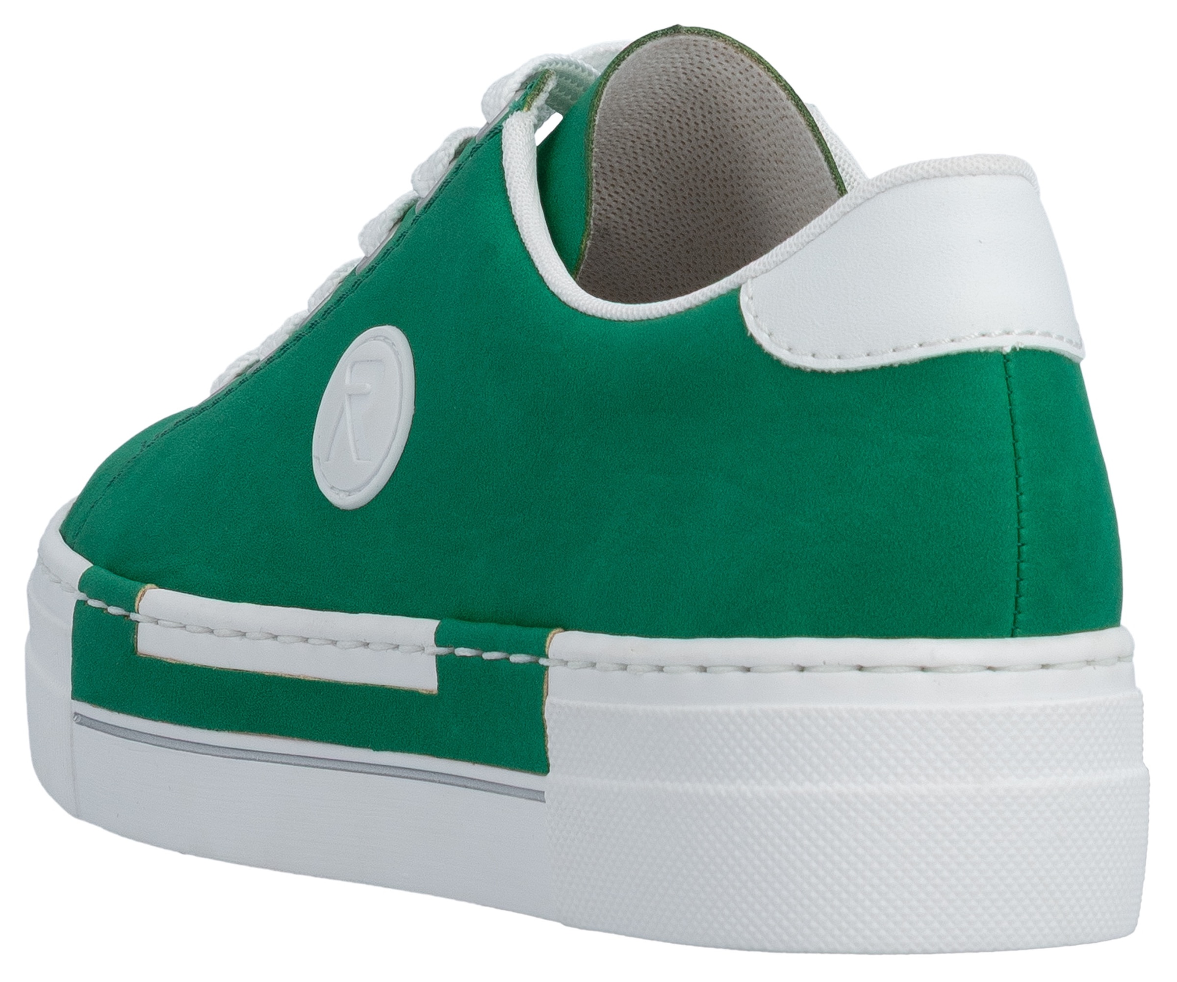 Rieker Sneakers  , Freizeitschuh, Halbschuh, Schnürschuh mit Plateausohle