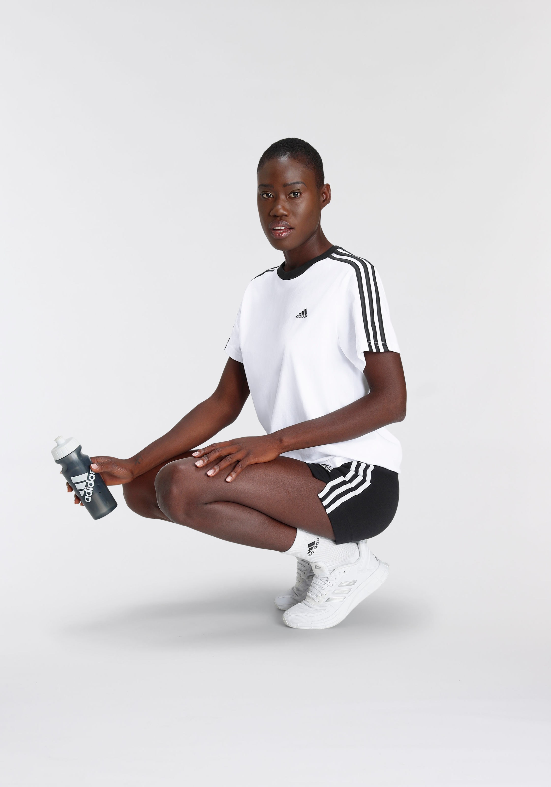 adidas Sportswear T-Shirt »ESSENTIALS 3-STREIFEN« kaufen
