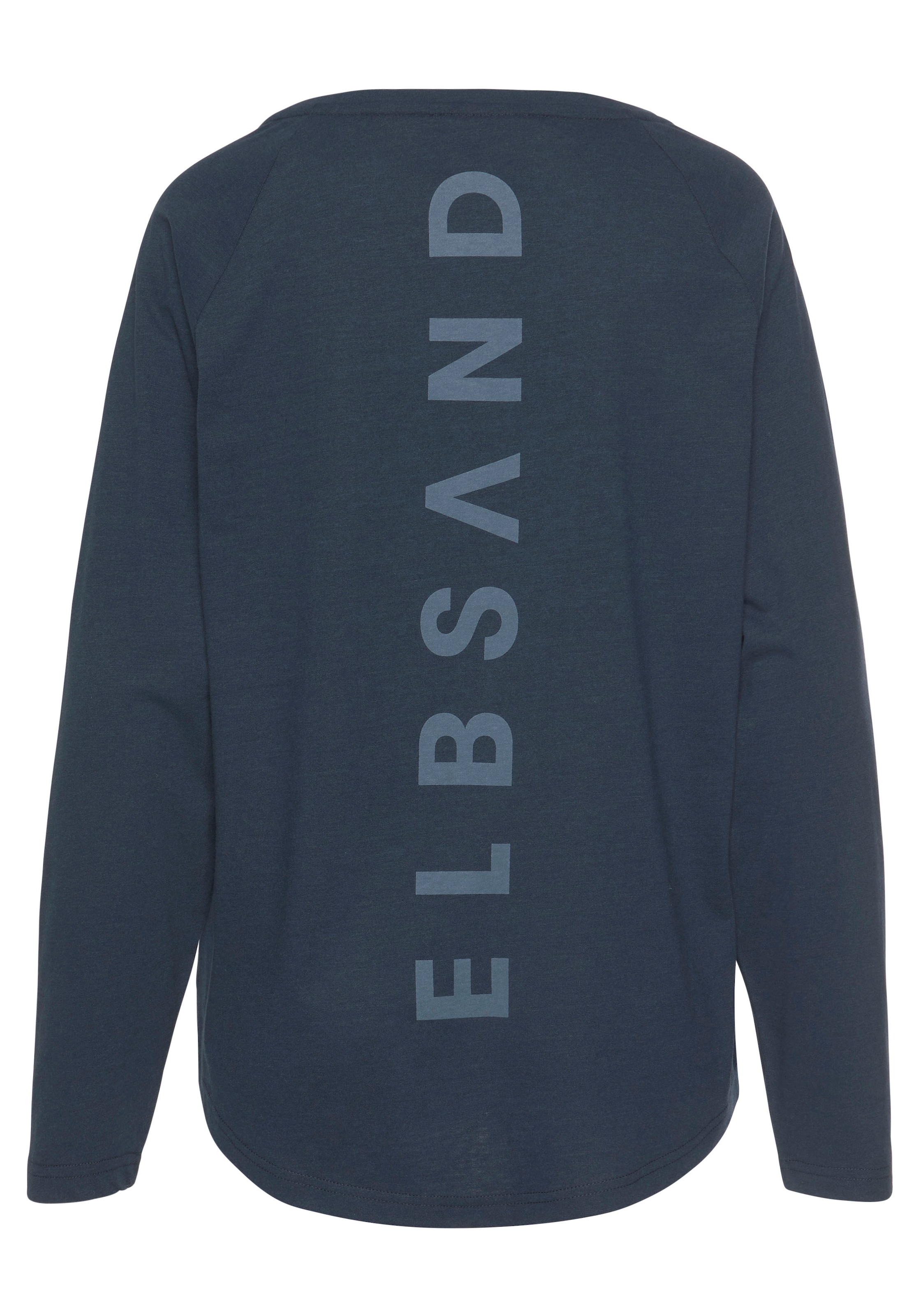 Elbsand Longsleeve »Tinna«, mit Logodruck hinten, Langarmshirt aus  Baumwoll-Mix, sportlich-casual versandkostenfrei auf
