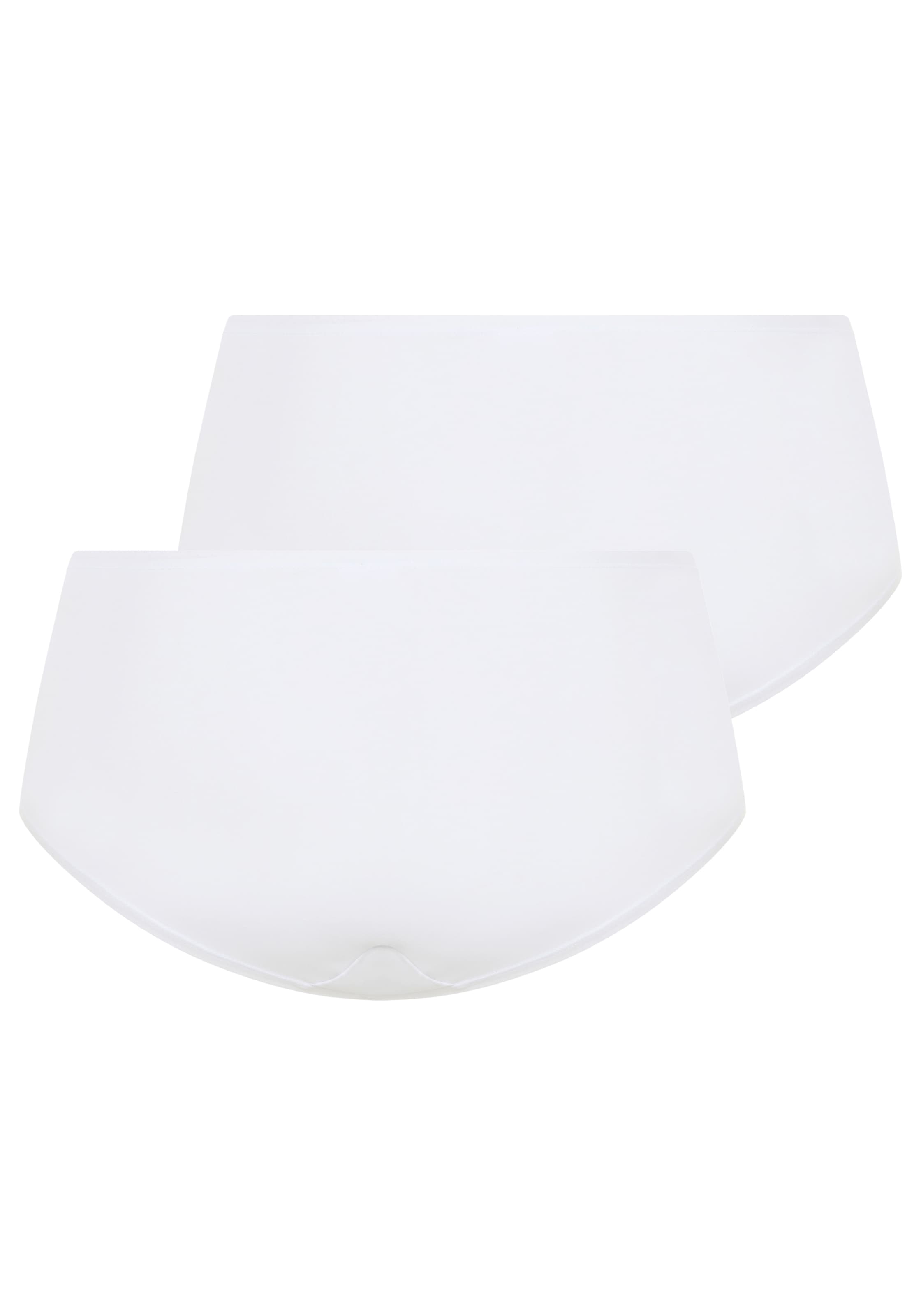 YSABEL MORA Maxislip »BASIC COLLECTION COTTON« 2er Pack,  mit bedecktem und hochgeschnittenem Fit für ein angenehmes Tragegefühl