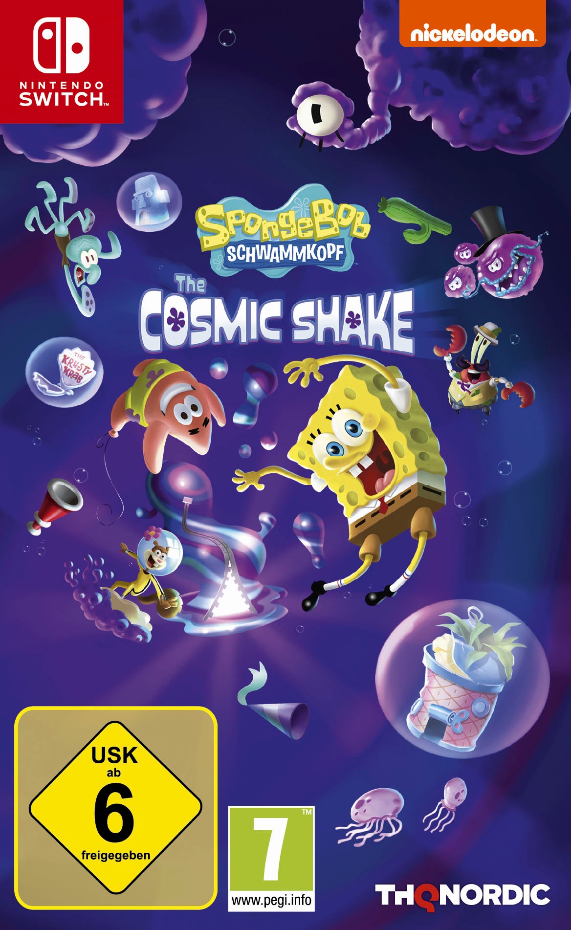 Image of THQ Nordic Spielesoftware "SpongeBob - Cosmic Shake" Nintendo Switch
