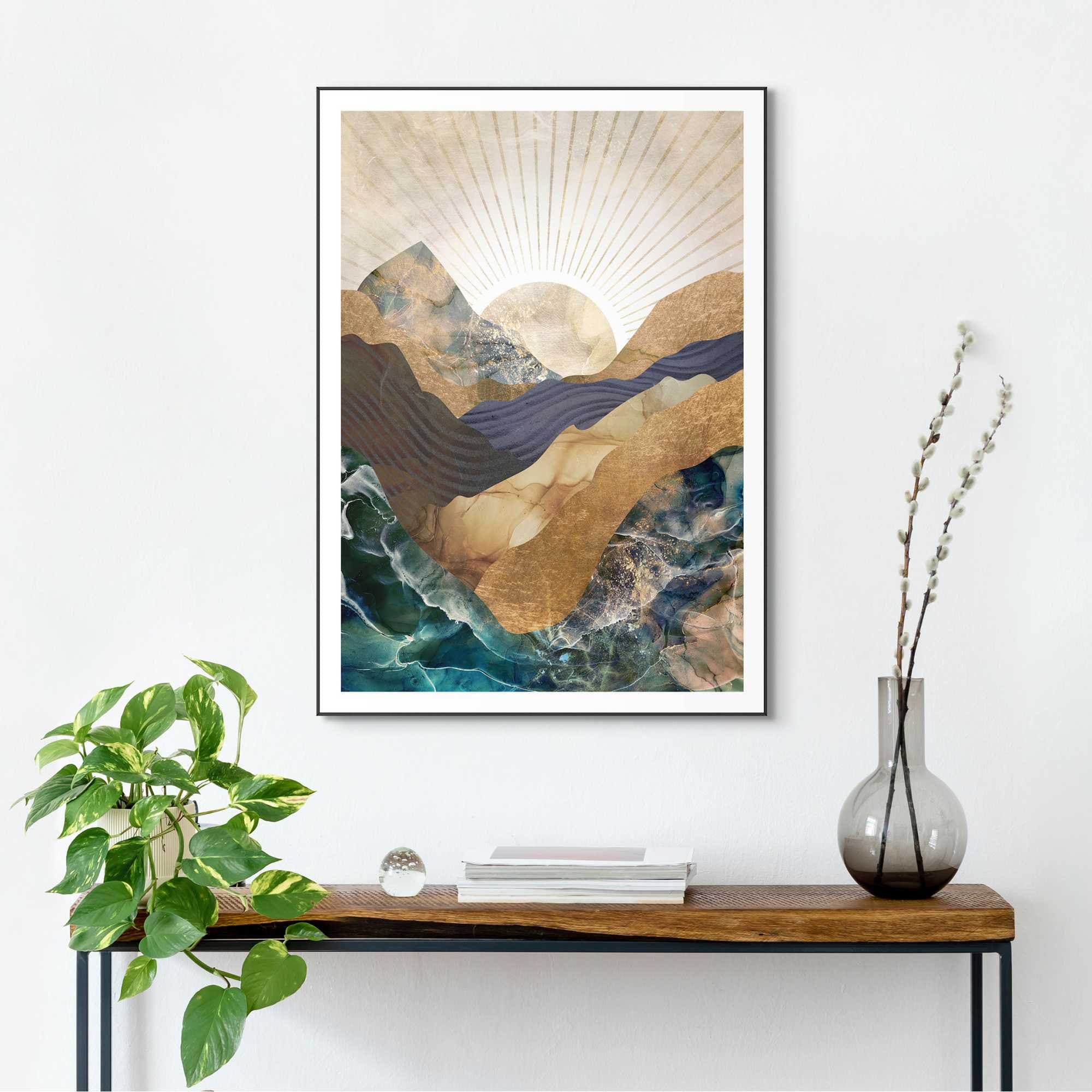 Image of Reinders Bild mit Rahmen "Autumn Mountains"