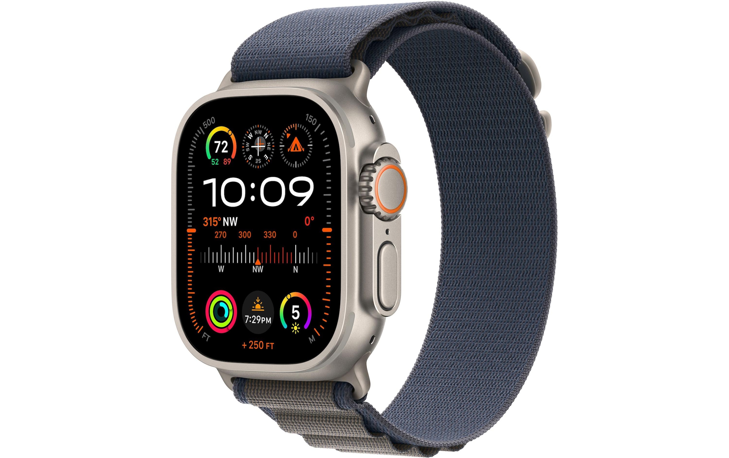 Smartwatch »Ultra 2 GPS + Cellular, Titan, 49mm Alpinarmband«