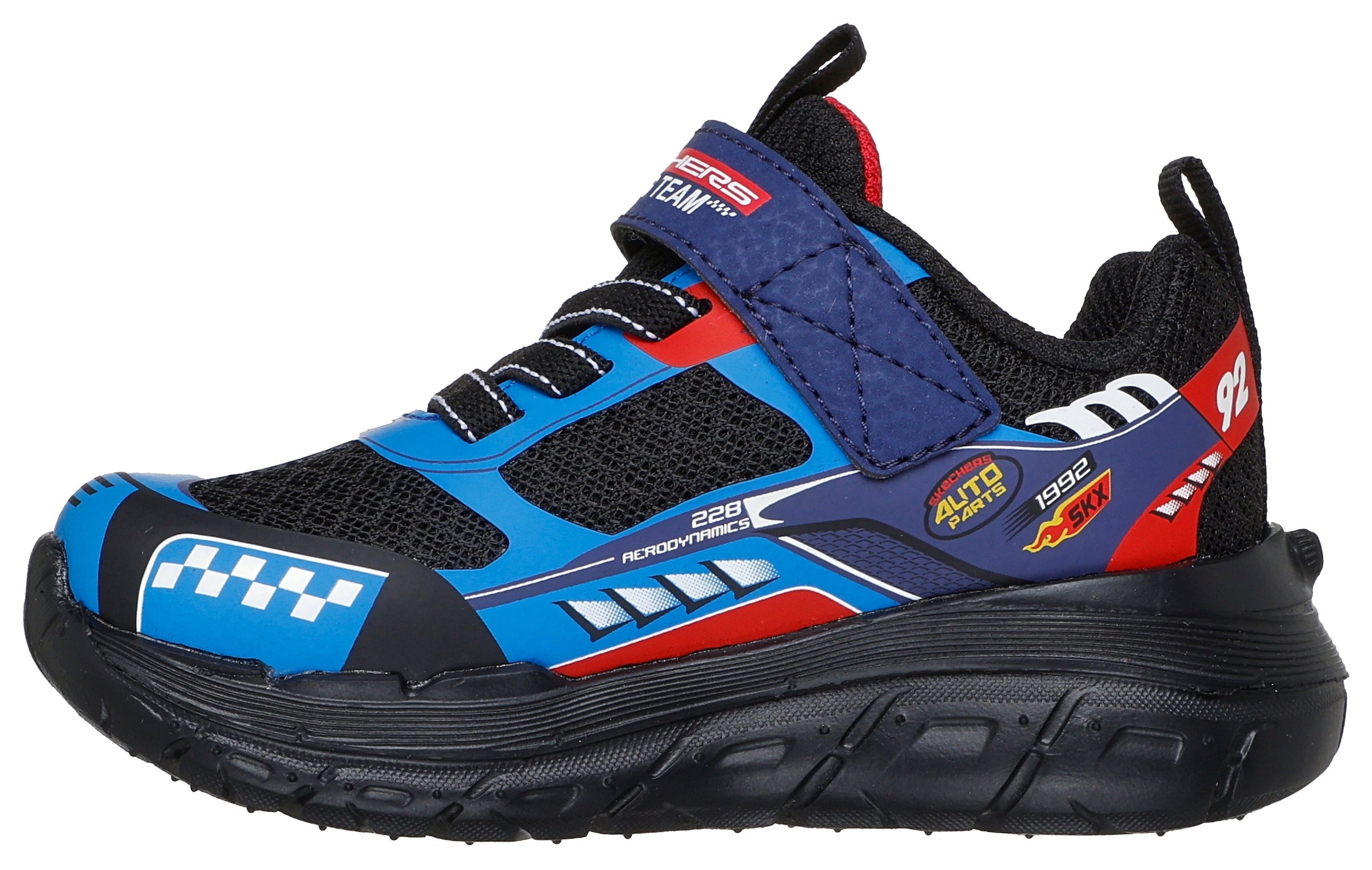 Skechers Chaussures de marche »SKECH TRACKS«  Sneaker mit vielen coolen Prints, Grössenschablone zum Download