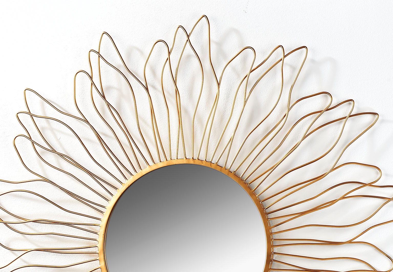 locker Miroir mural »Wandspiegel SUN - rund -«