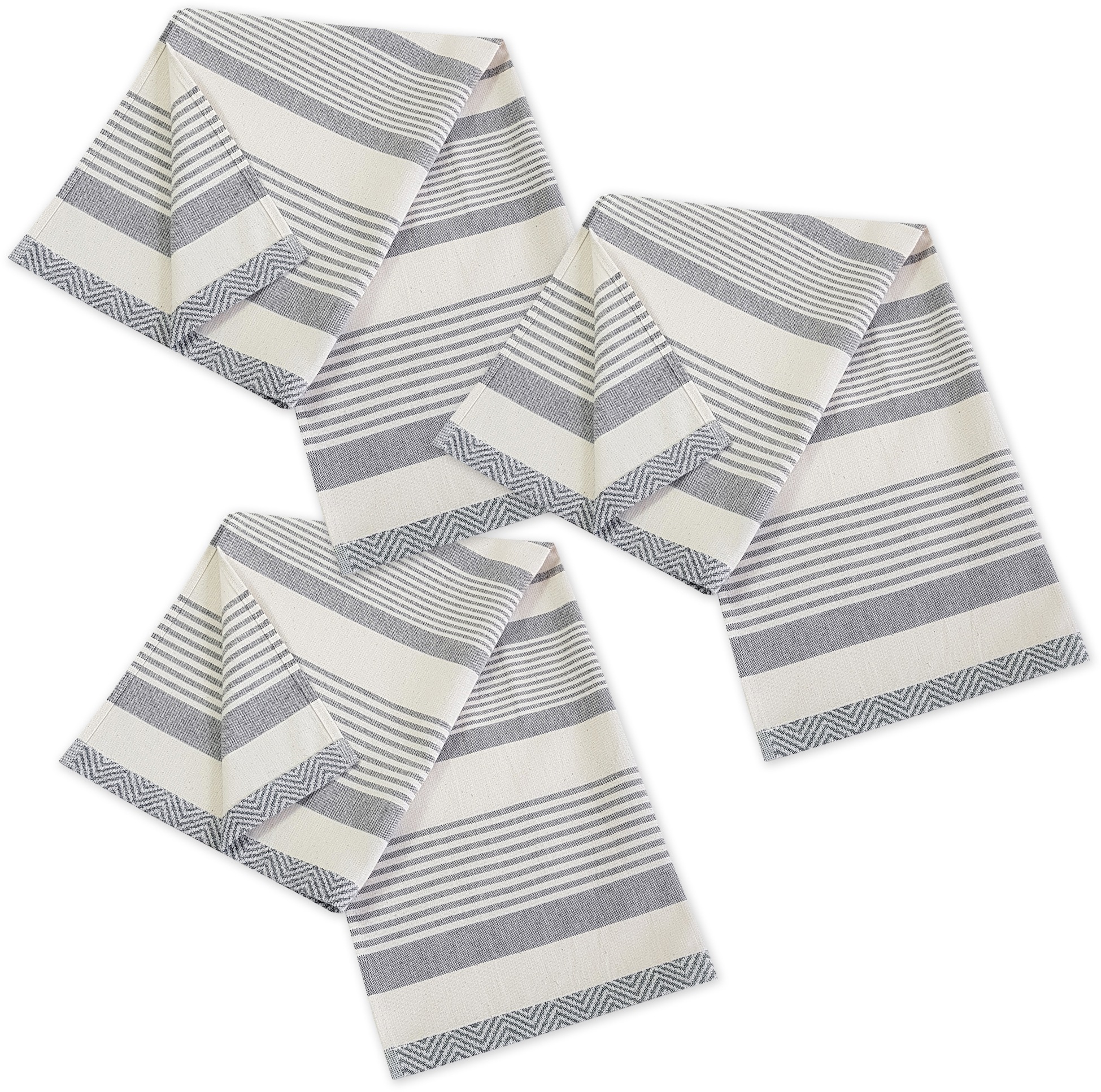 framsohn frottier Geschirrtuch »Modern Living Streifen, aus 100% Baumwolle«, (Set, 3 tlg.), dichte Feinwebung, in Österreich hergestellt, 50x70 cm