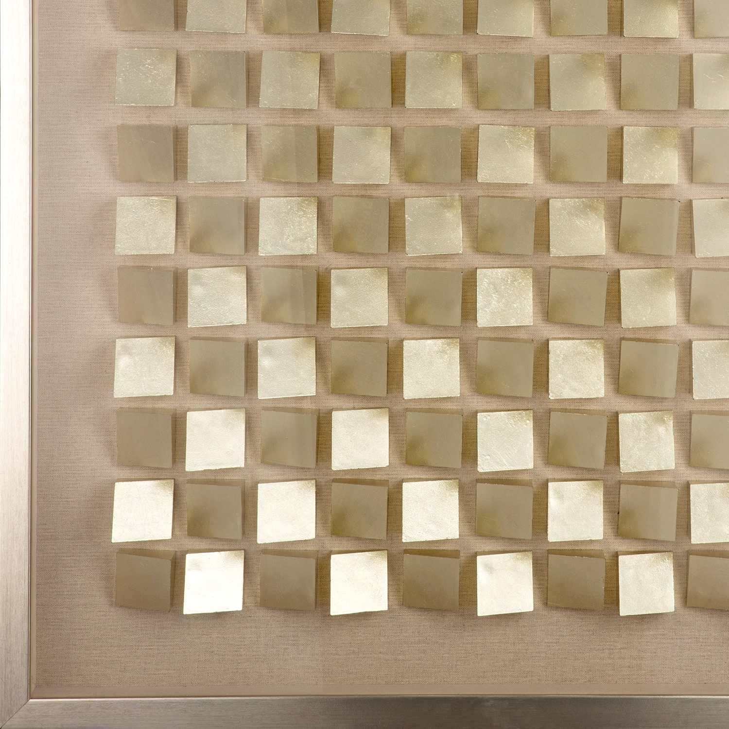 Casablanca by Gilde Tableau avec cadre »Bild quadratisch Rise champagnerfarben H. 70 cm« 1 cuis tlg.