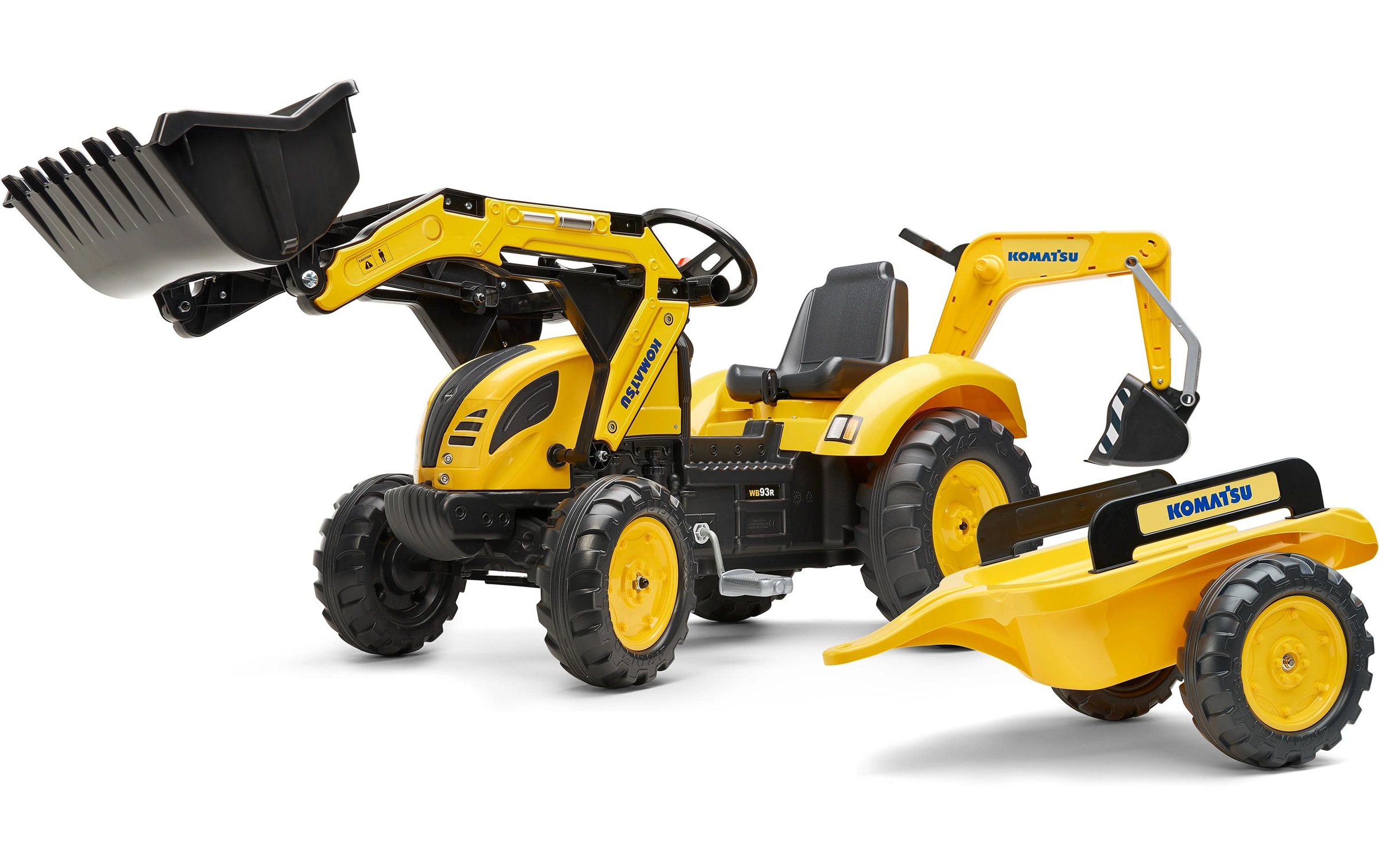 Falk Rutscherauto »Komatsu Traktor + Anh. XXL«
