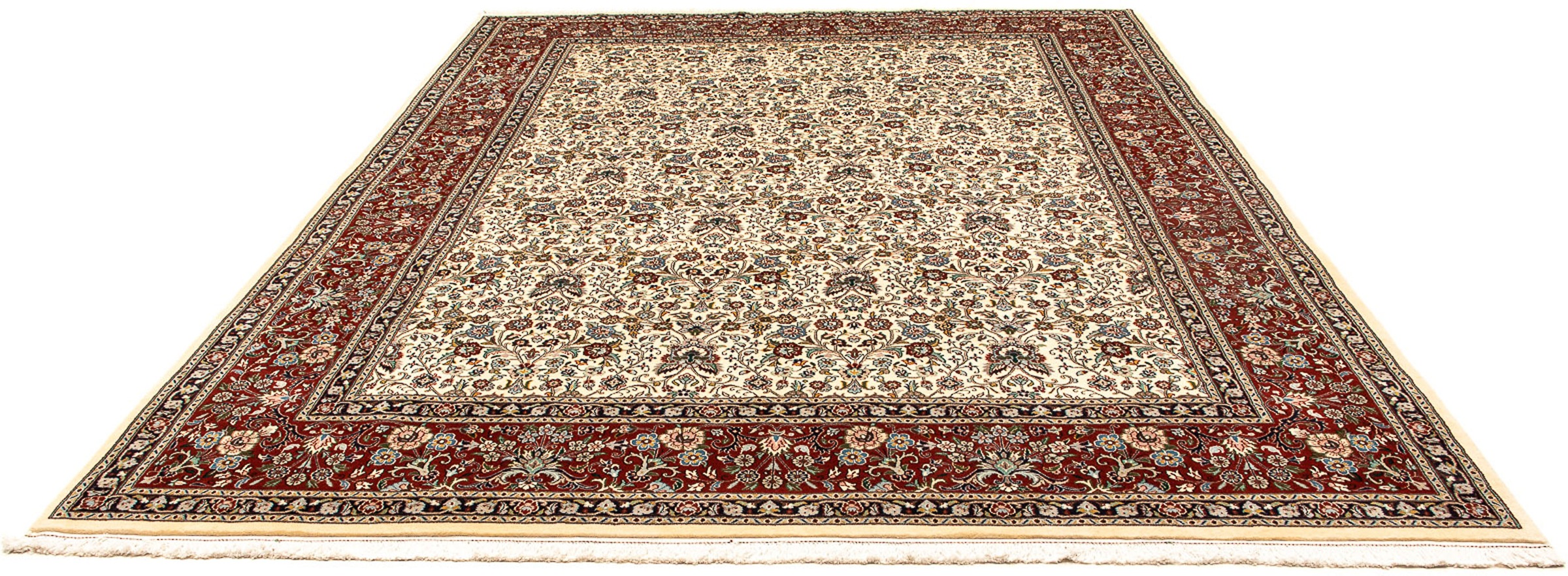 Image of morgenland Orientteppich »Perser - Classic - 338 x 247 cm - beige«, rechteckig, 10 mm Höhe, Wohnzimmer, Handgeknüpft, Einzelstück mit Zertifikat bei Ackermann Versand Schweiz