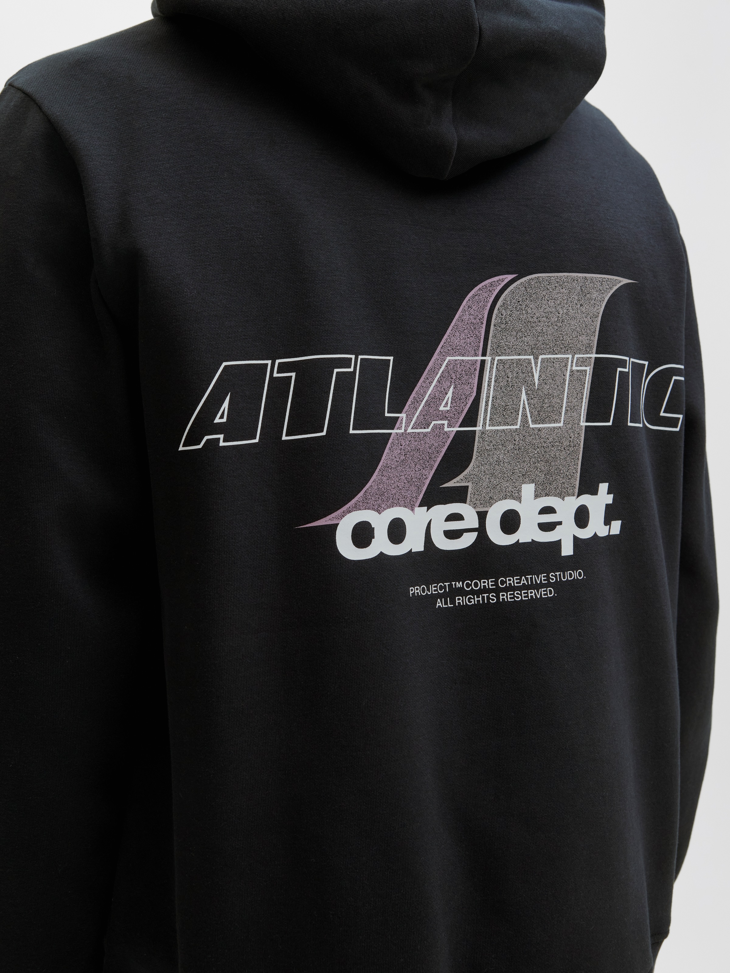 Jack & Jones PlusSize Kapuzensweatshirt »JCOTIER PRINT SWEAT HOOD PLS«