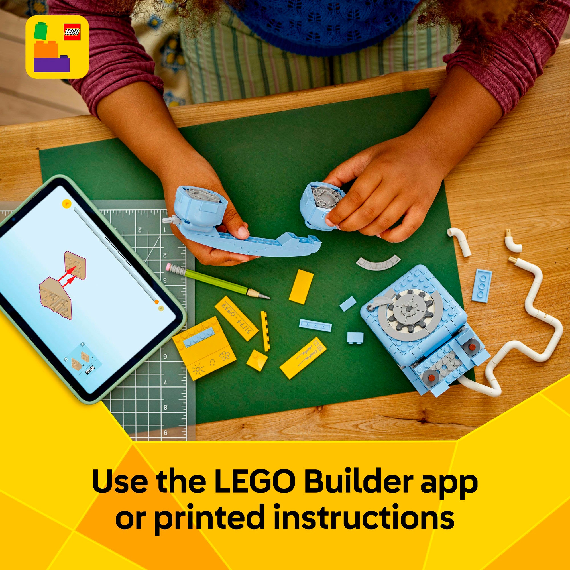 LEGO® Konstruktionsspielsteine »Retro-Telefon (31174), LEGO LEGO Creator« Made in Europe