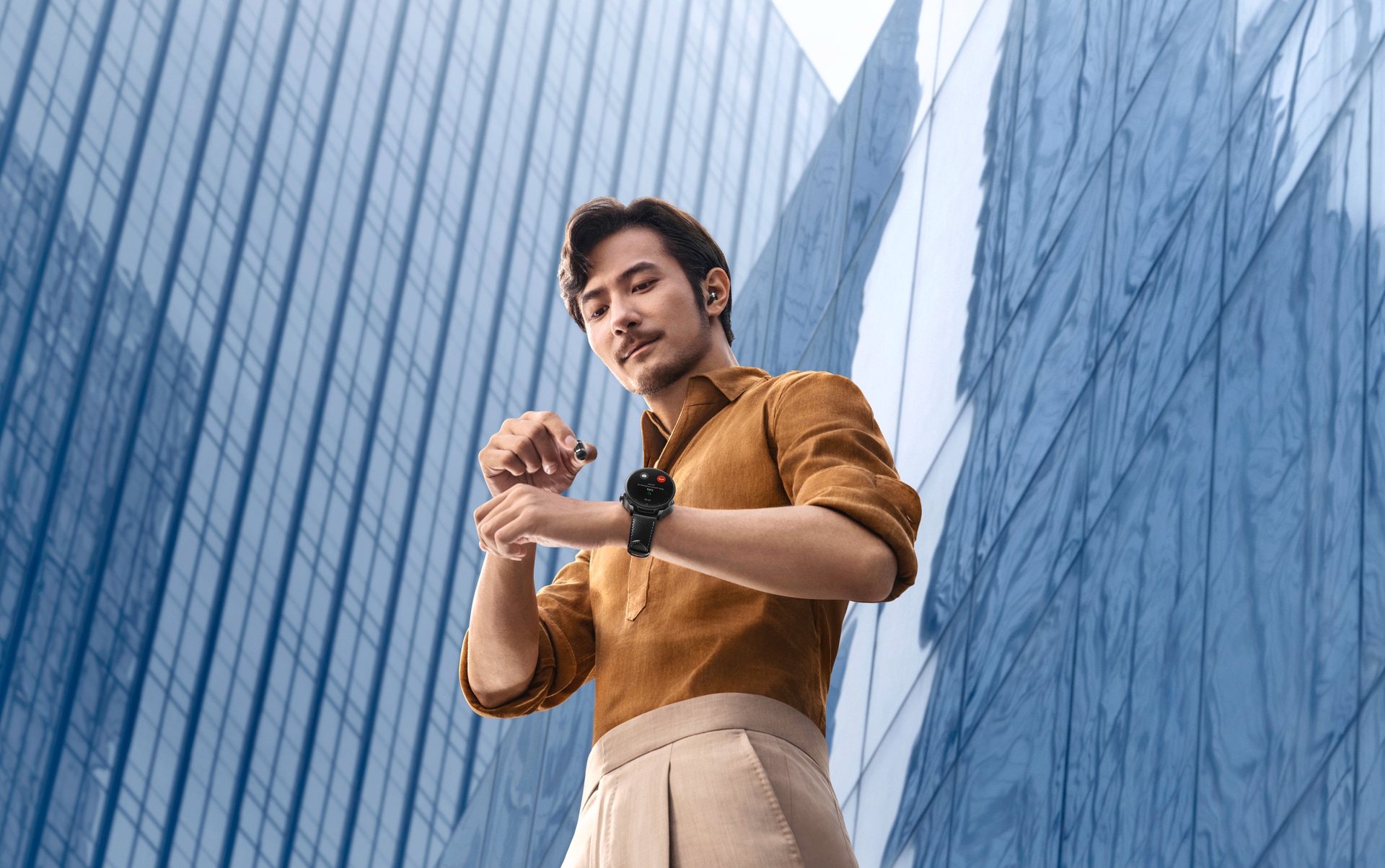 Huawei Smartwatch »WATCH Buds«, (3,66 cm / 1,43 Zoll), Proprietär, Kopfhörer und Smartwatch in Einem