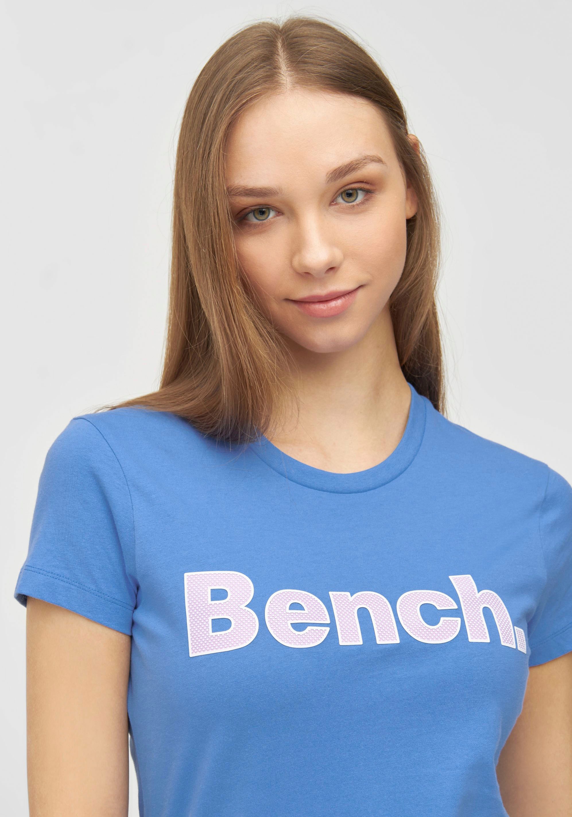 Bench. T-Shirt »LEORA« Acheter confortablement | Rundhalsshirts