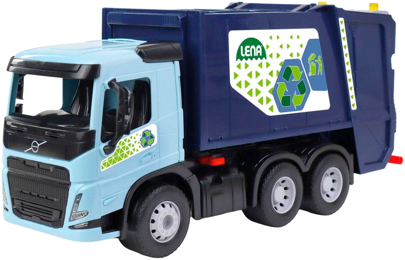 Image of Lena Spielzeug-Müllwagen "Worxx Müllwagen Volvo FMX" Made in Europe