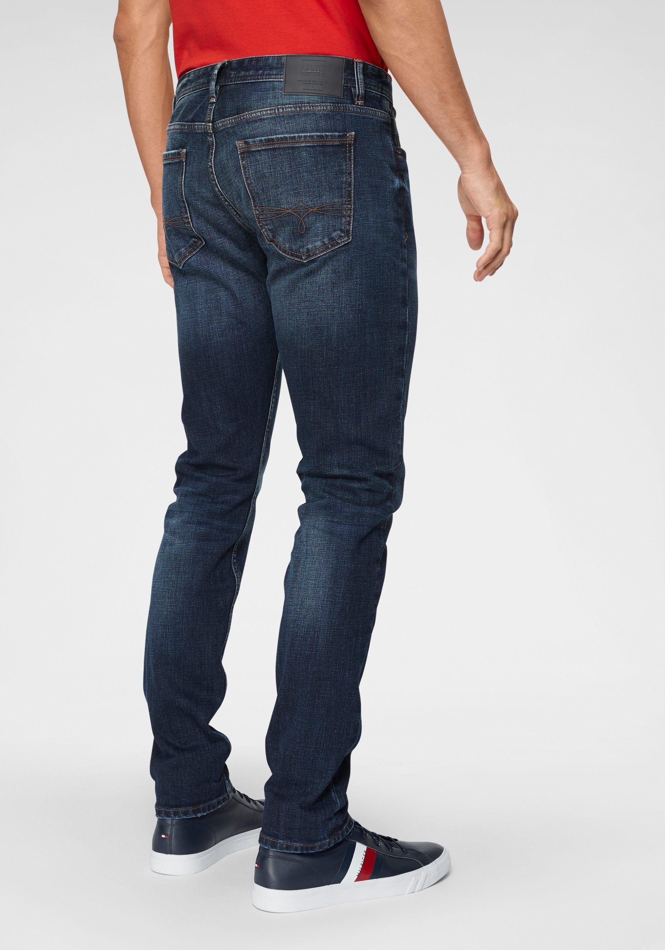 Image of s.Oliver 5-Pocket-Jeans, mit Marken-Label bei Ackermann Versand Schweiz