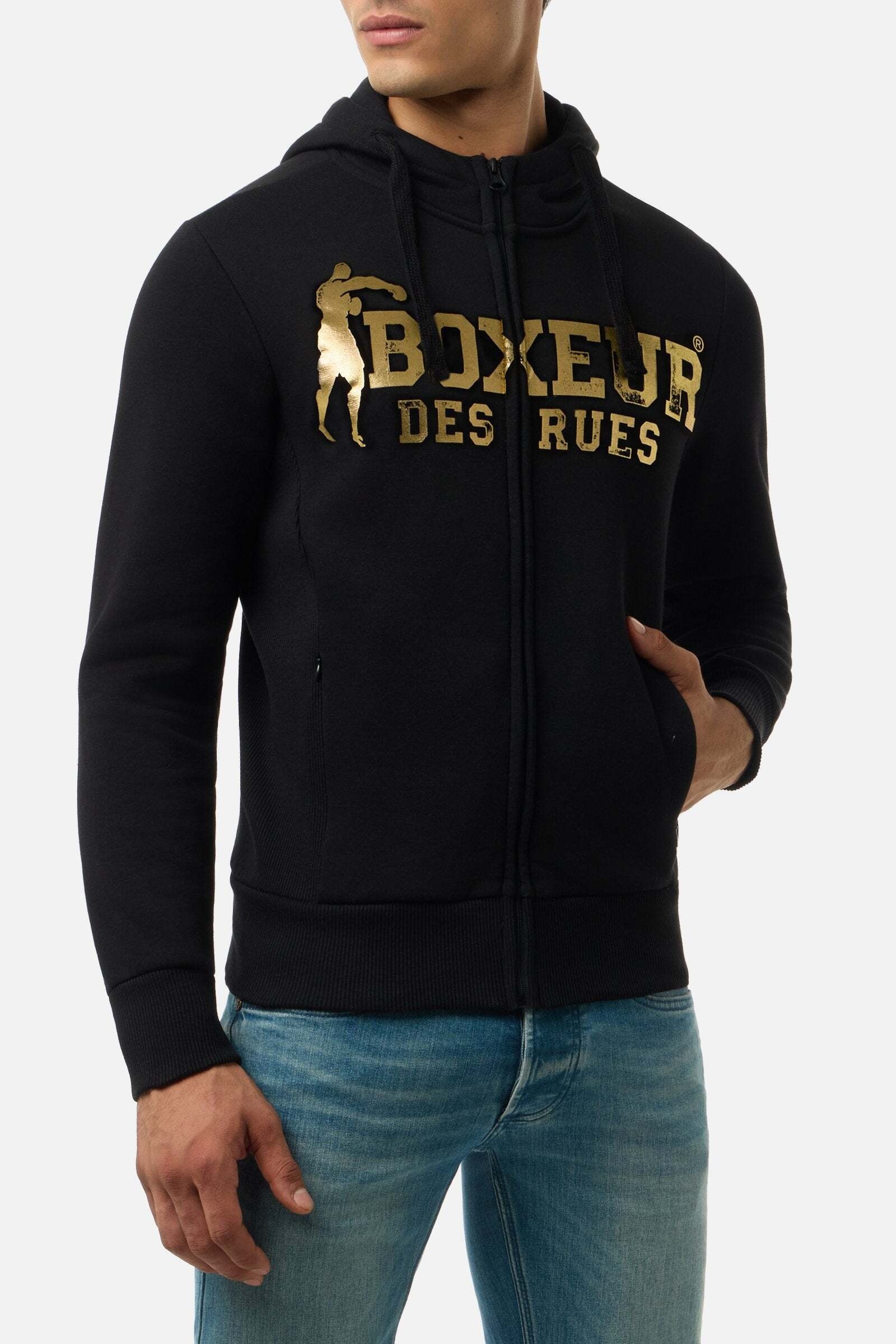 BOXEUR DES RUES Veste sweat »BOXEUR DES RUES Sweatjacke Hooded Full Zip«