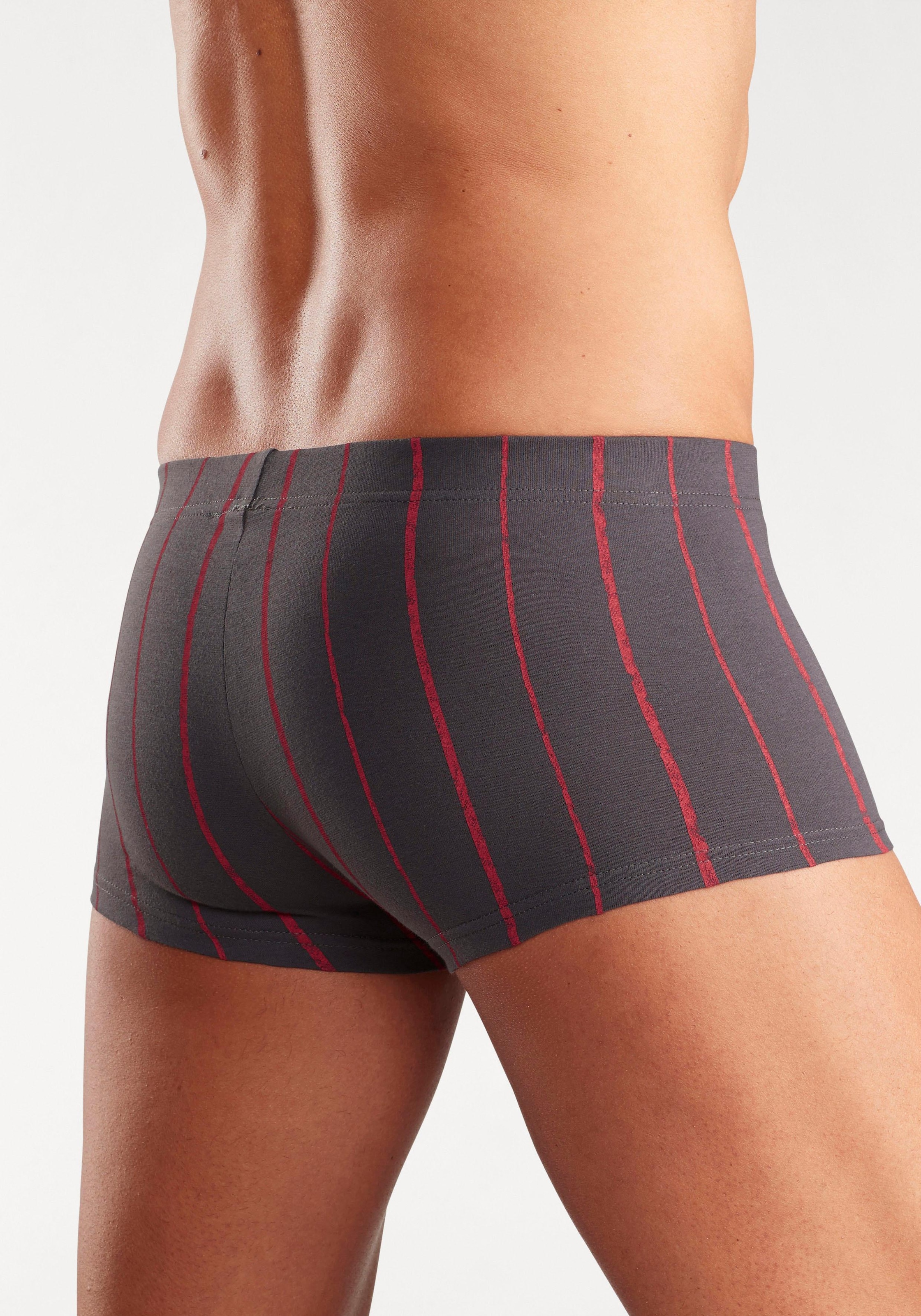 H.I.S Hipster, (Packung, 5 St.), Boxershorts aus Baumwoll-Stretch