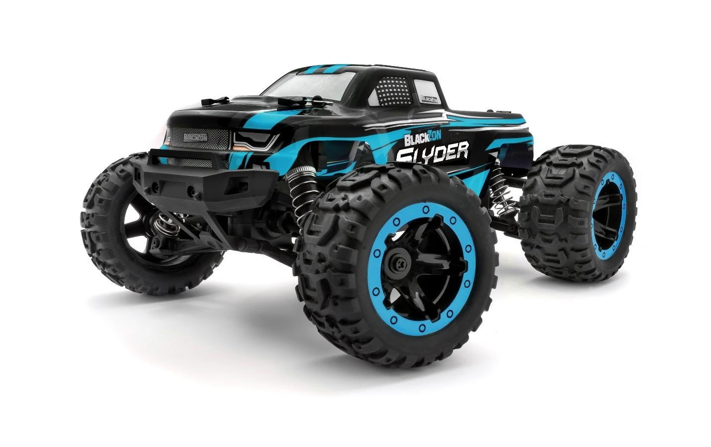RC-Monstertruck »Blackzon Slyder MT 4WD, Blau«