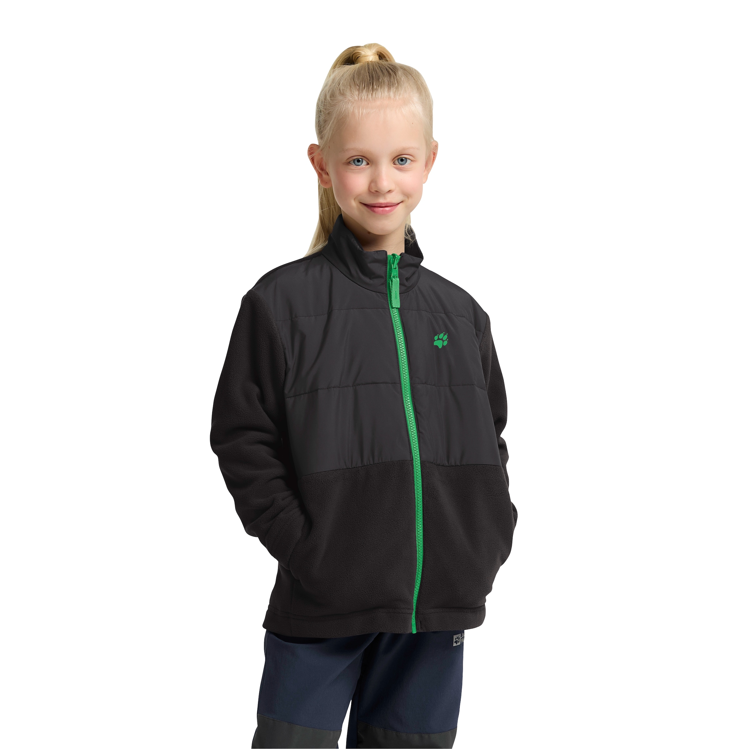 Jack Wolfskin 3-in-1-Funktionsjacke »HYBRID 3IN1 JACKET K«, 3in1, wasserdicht, Übergangsjacke