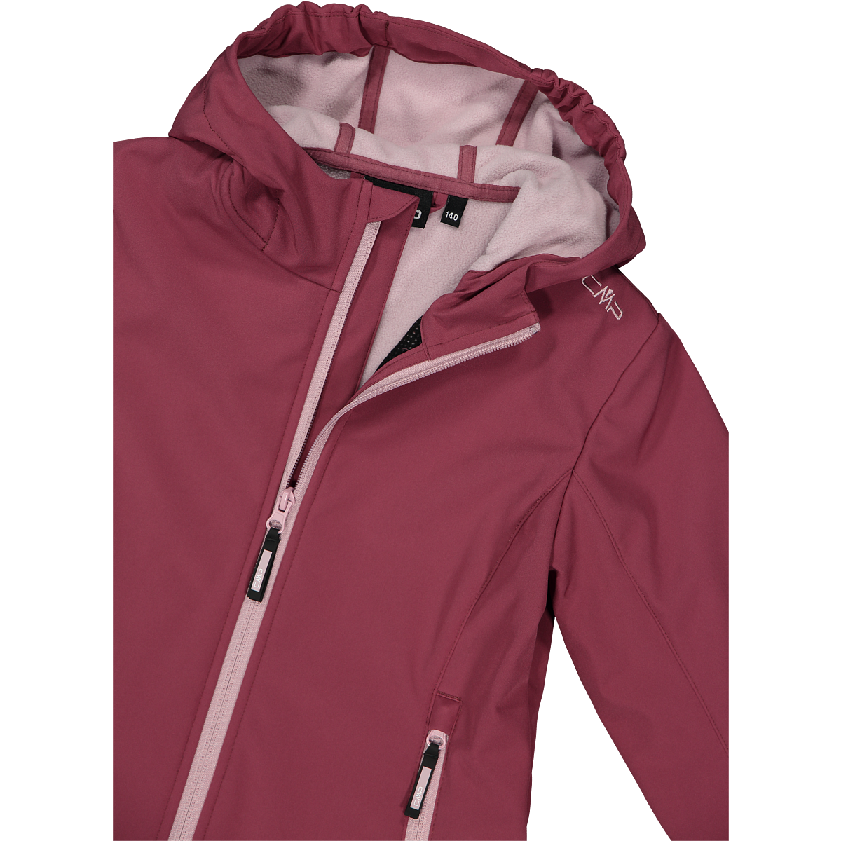 CMP Softshelljacke »KID G  SOFTSHELL JACKET« mit Kapuze für Kinder, mit Kapuze, atmungsaktiv, wasserabweisend, windabweisend