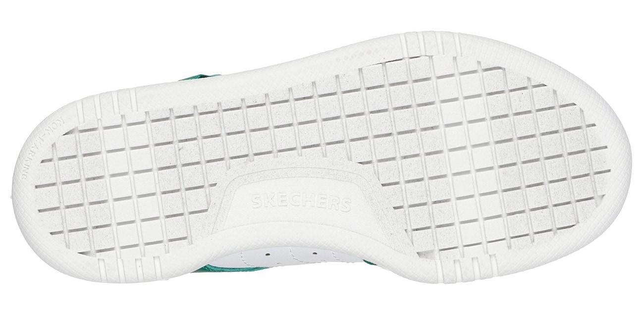 Skechers Sneakers »QUICK STREET«  , Retro Sneaker mit Klettverschluss, Grössenschablone zum Download