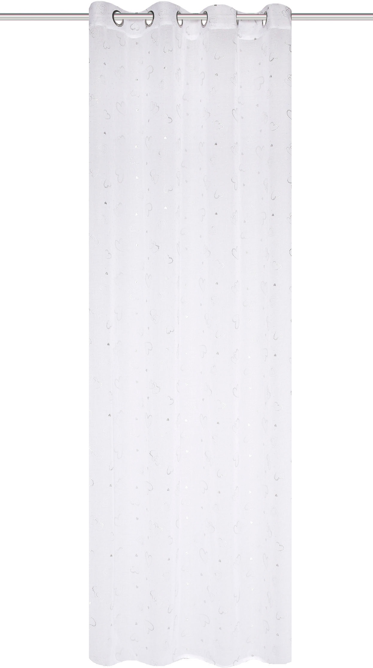 Image of HOME WOHNIDEEN Vorhang »AMOUR«, (1 St.), Ösenschal bedruckt bei Ackermann Versand Schweiz