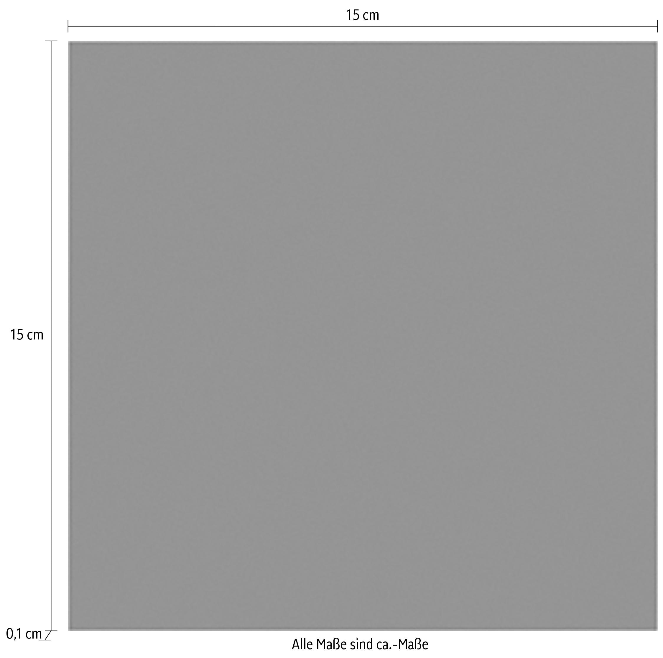 queence Autocollants pour carrelage »Unifarben« Stickerfliesen, selbstklebend, Sticker, 12er Set