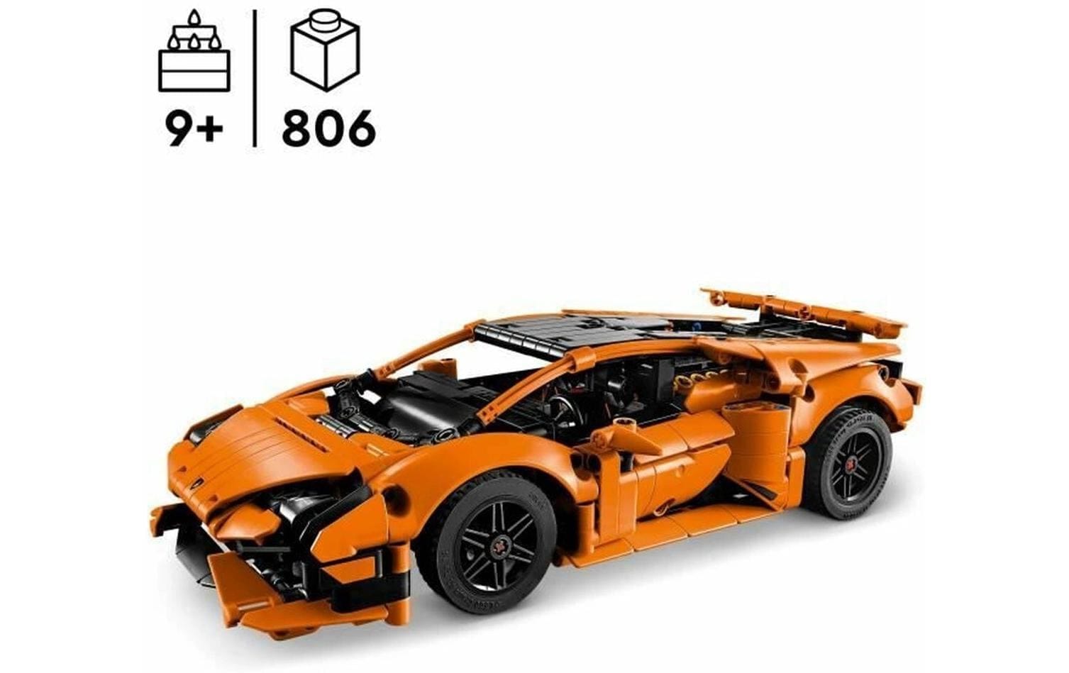LEGO® Konstruktionsspielsteine »Lamborghini Huracán Tecnica Orange (42196), LEGO Technic« Exklusives Set; Made in Europe