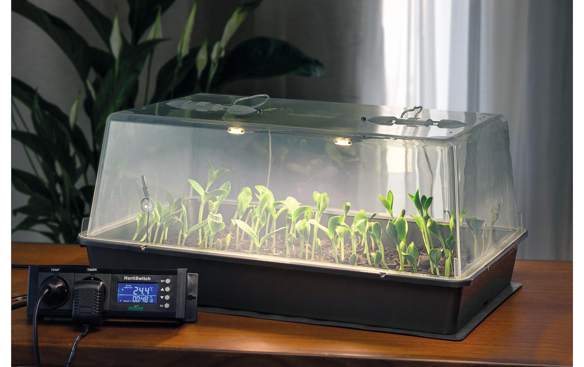   Plateau d'éveil »Romberg Anzuchtset Maximus Complete LED«