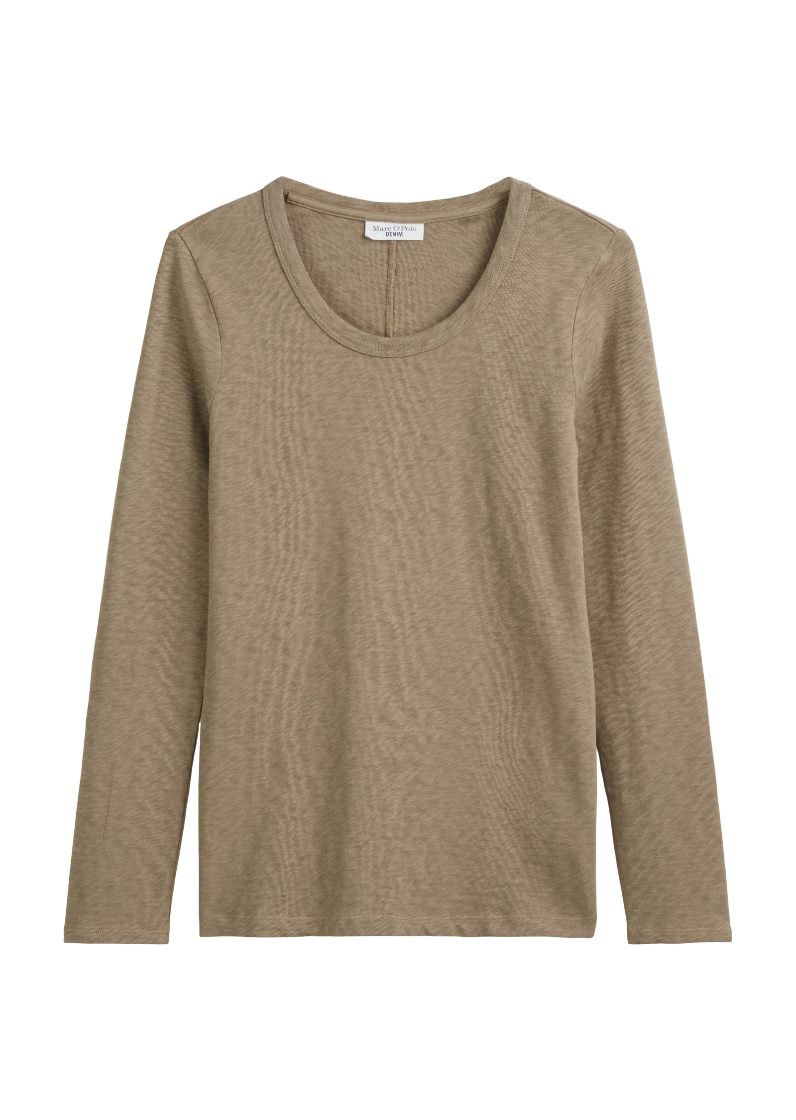 Marc O'Polo DENIM Longsleeve, mit charakteristischer unregelmässiger Oberfläche