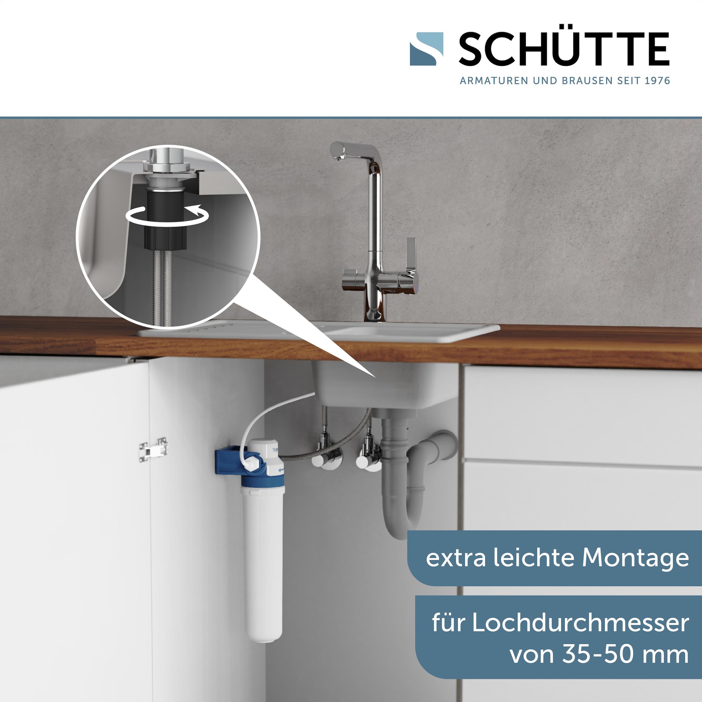 Schütte Robinet d'évier »AQUASTAR PRO« avec système de filtration pour eau potable, fonction Cold-Start pratique