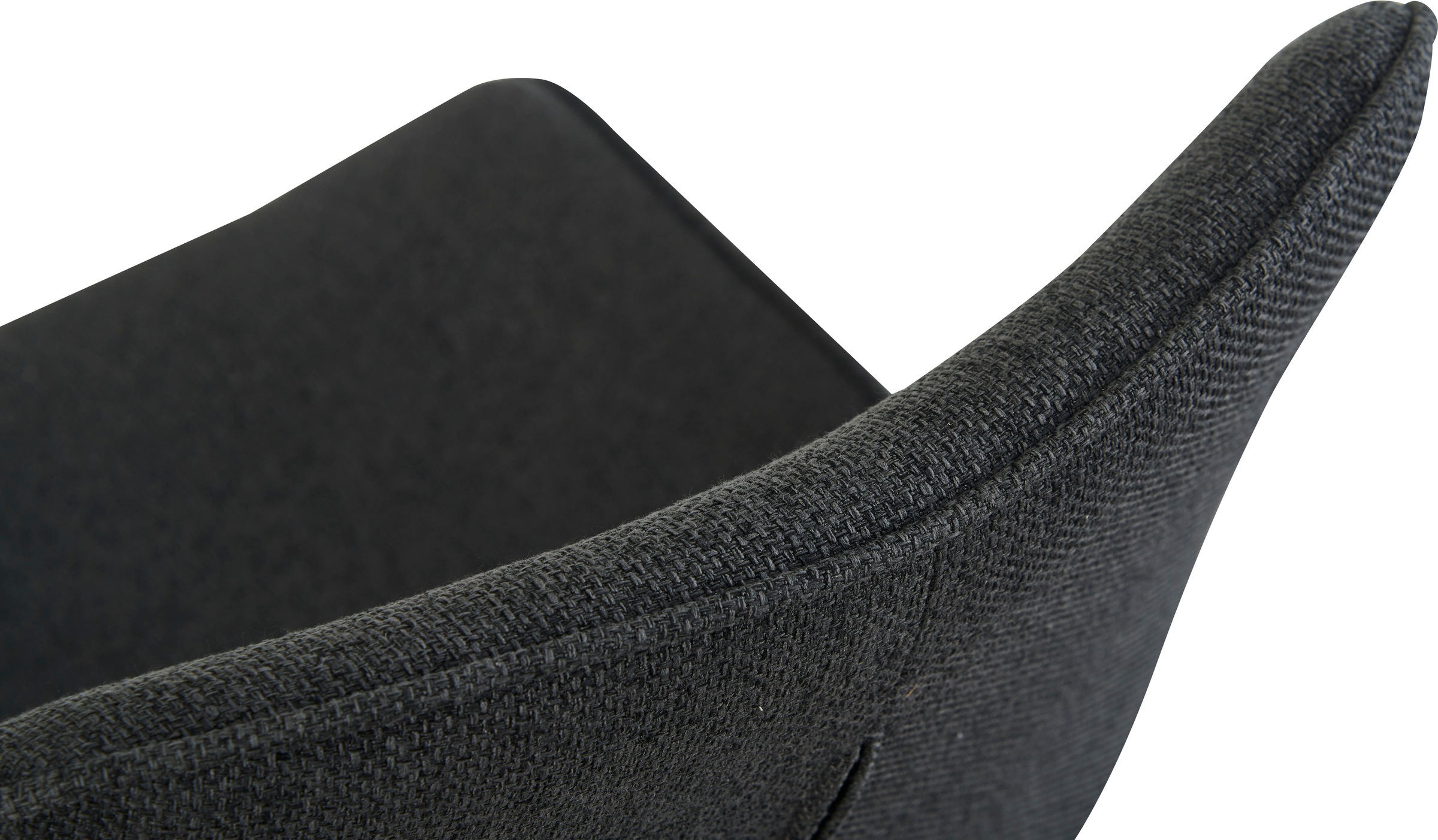 Home affaire Chaise pivotante »INUVIK, 2er Set, mit Metallgestell in matt schwarz« (Set) 2 cuisin verschiedenen Farben, Belsatbarkeit pro Stuhl 120 kg