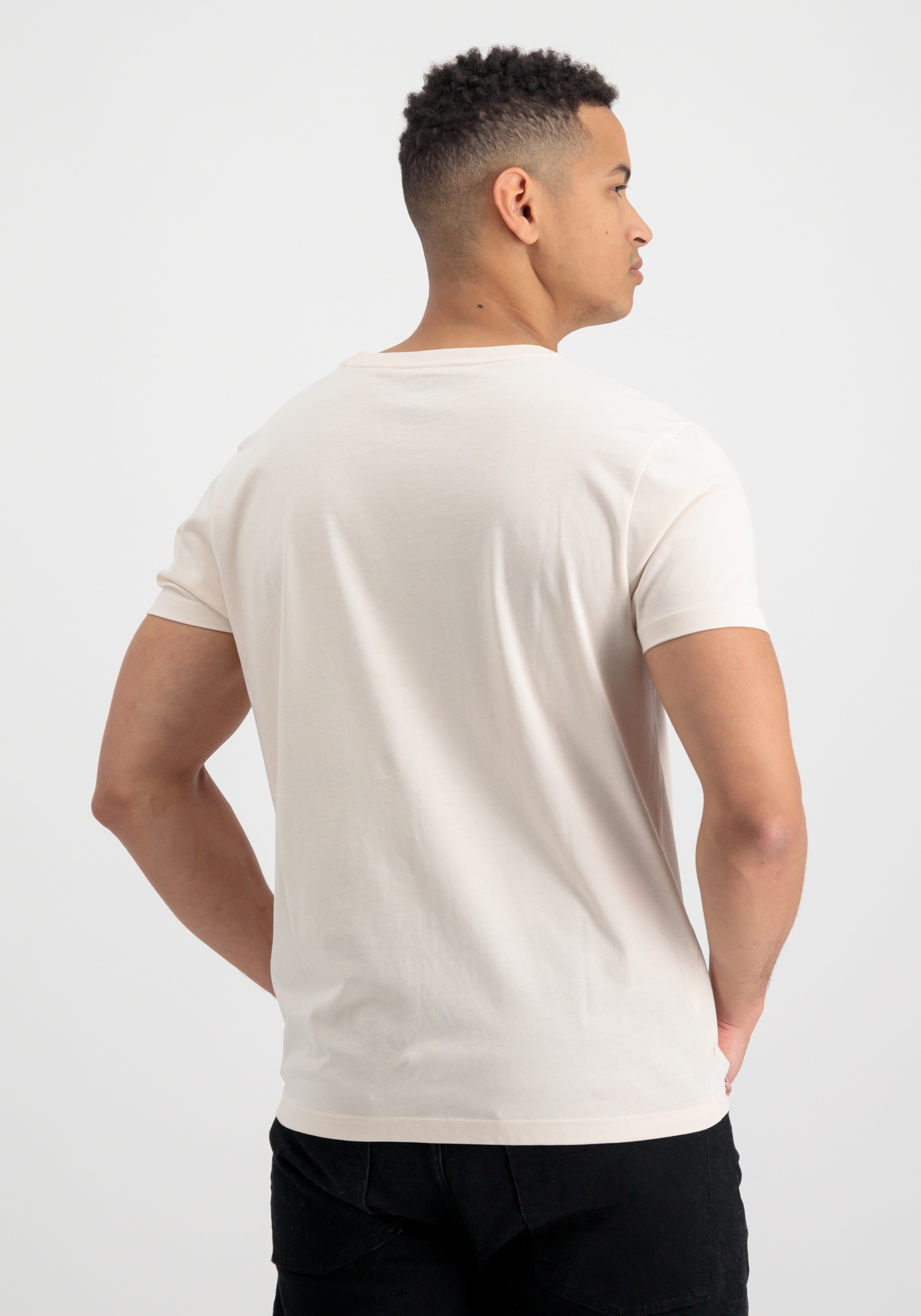 Alpha Industries T-Shirt »Alpha Industries Men - T-Shirts Basic T-Shirt Embroidery«