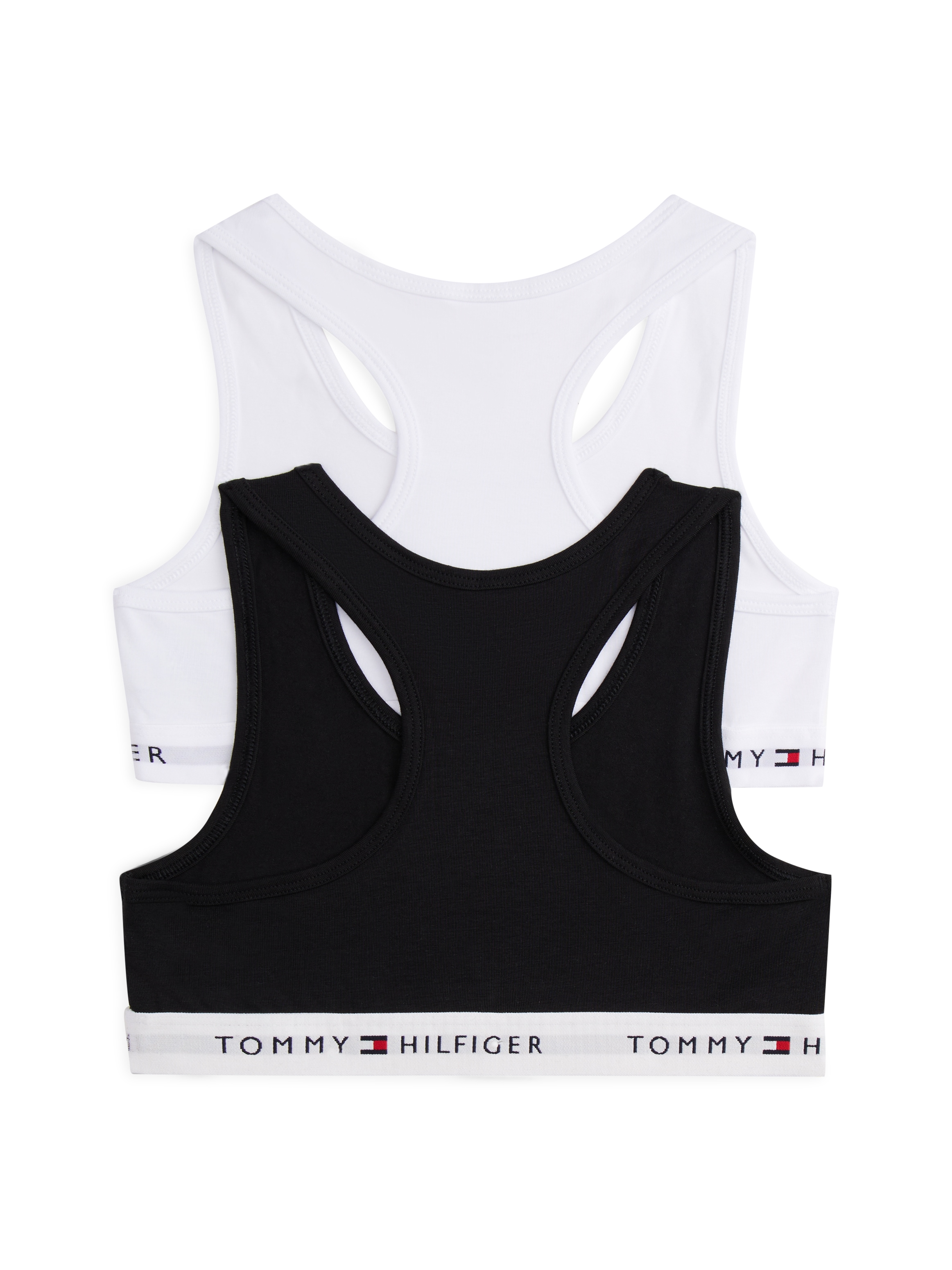 Tommy Hilfiger Underwear Soutien-gorge pour adolescents »2 PK BRALETTE mit elastischem Bund im 2er-Pack« Packung, 2er,  unifarben, casual, körpernah, Baumwollmix