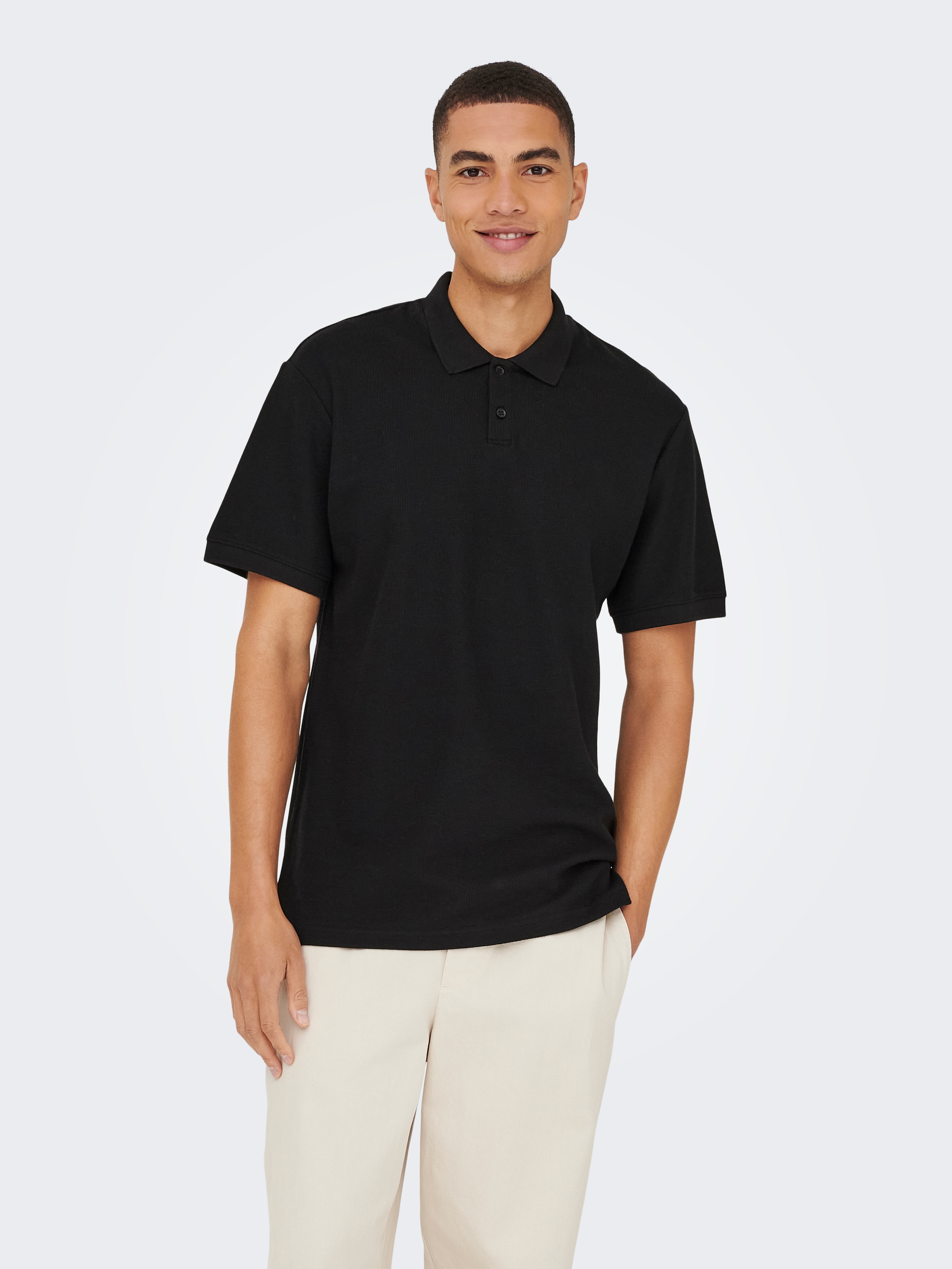 ONLY & SONS Poloshirt »ONSBEN REG SS POLO SHIRT NOOS« Baumwolle, regular fit