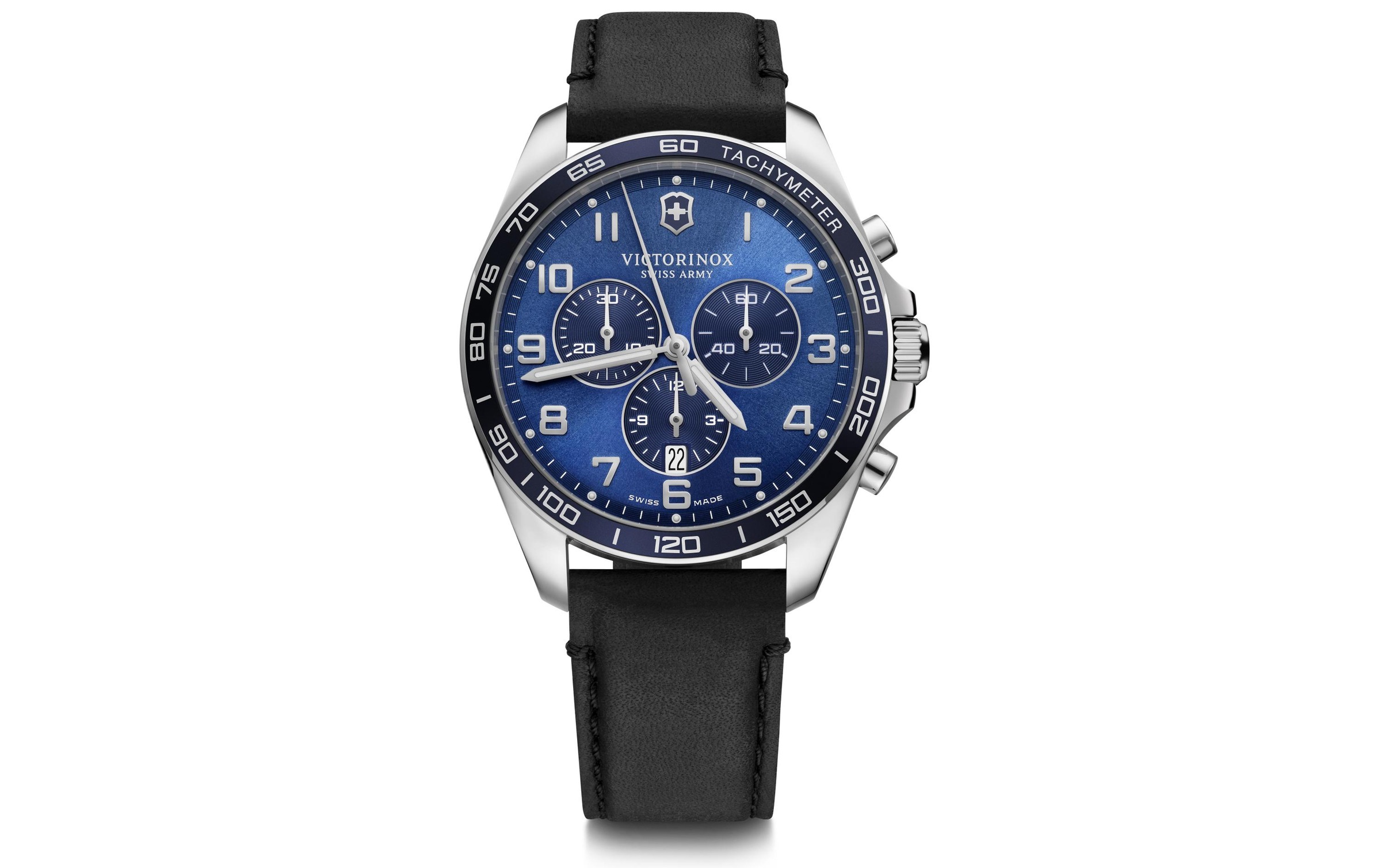 Image of Victorinox Chronograph »FieldForce Classic Chrono Blau / Schwarz« bei Ackermann Versand Schweiz