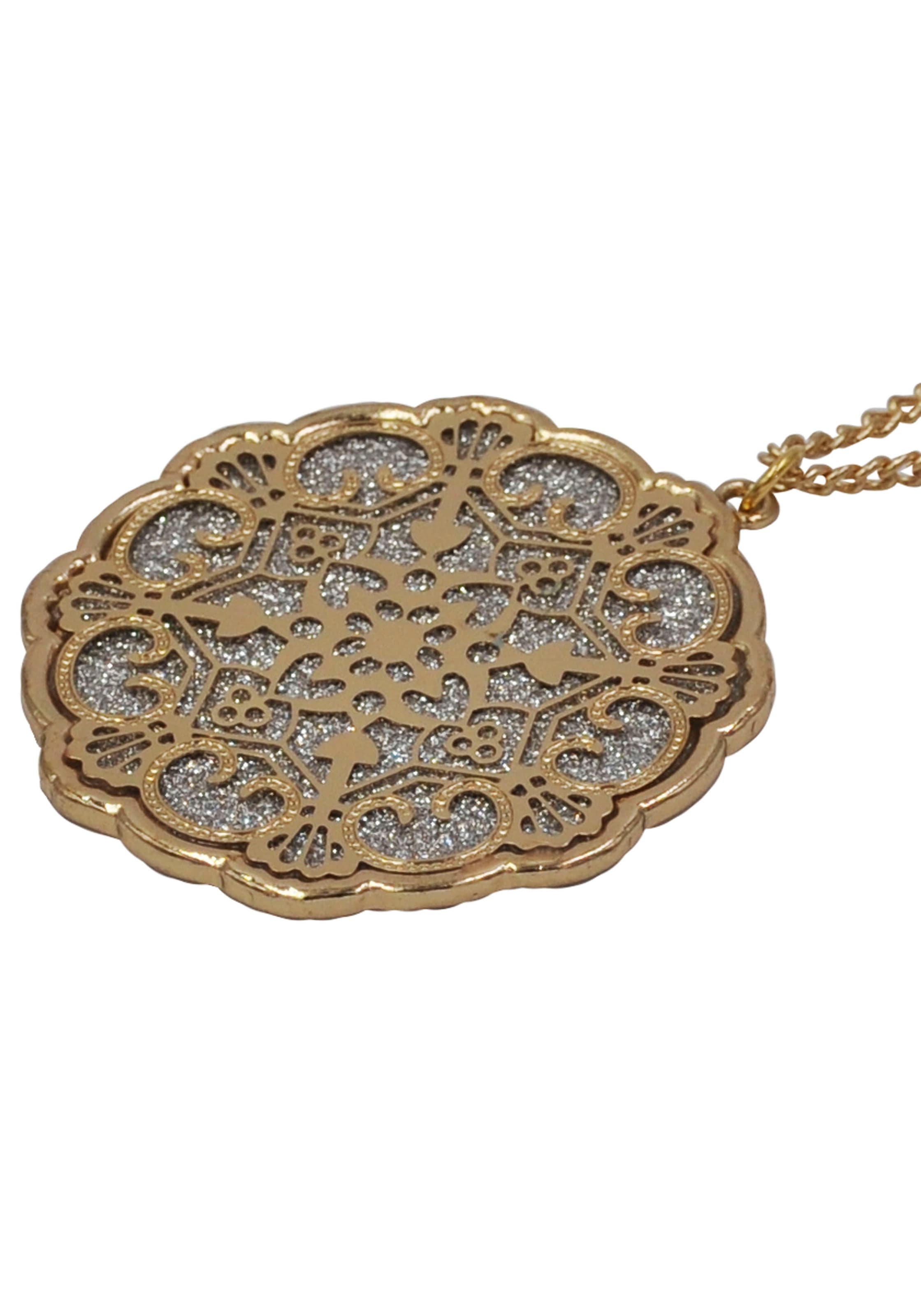 Image of Firetti Kette mit Anhänger "Flower" mit Glasstein