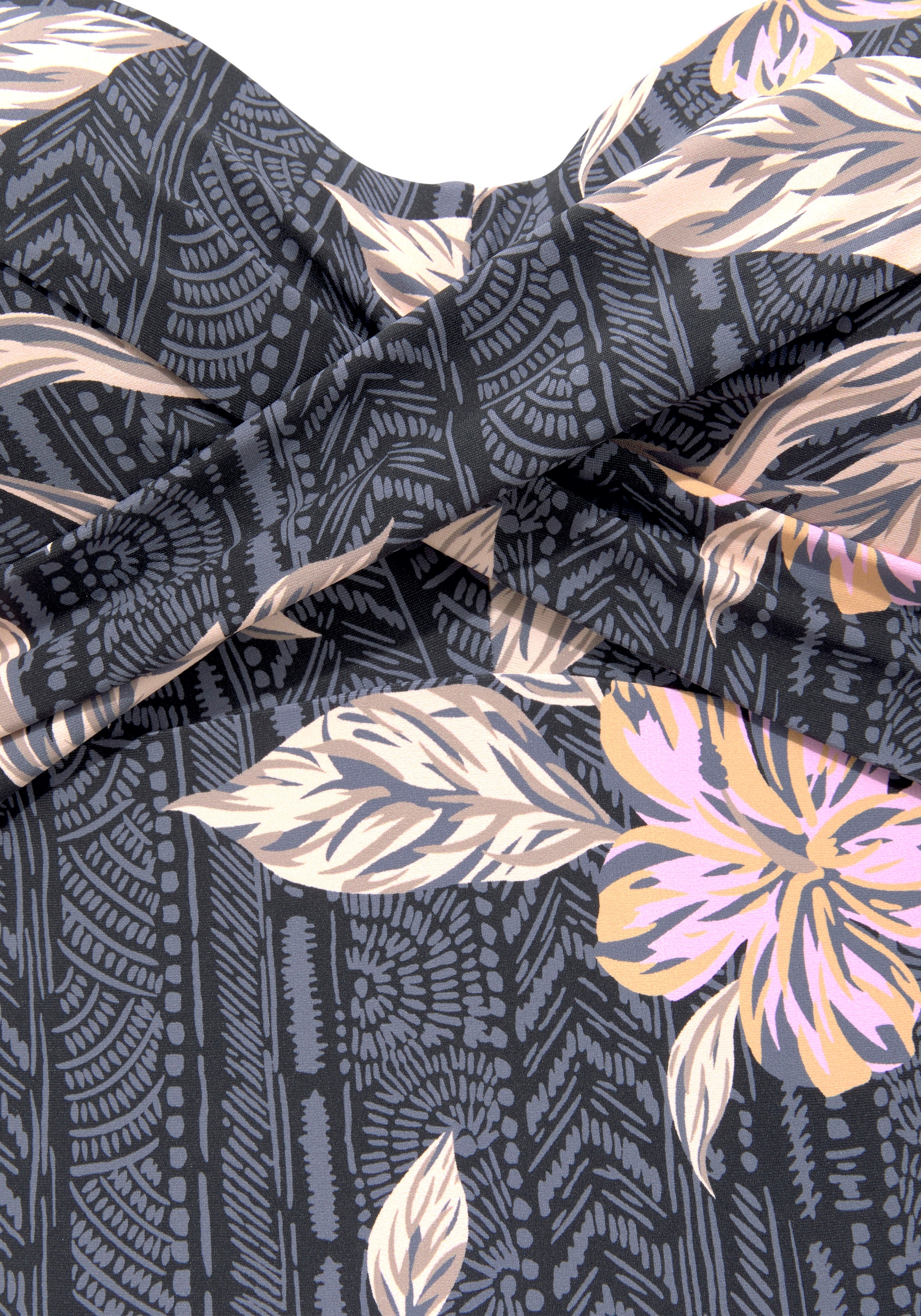 Sunseeker Badeanzug, mit grafisch-floralem Muster