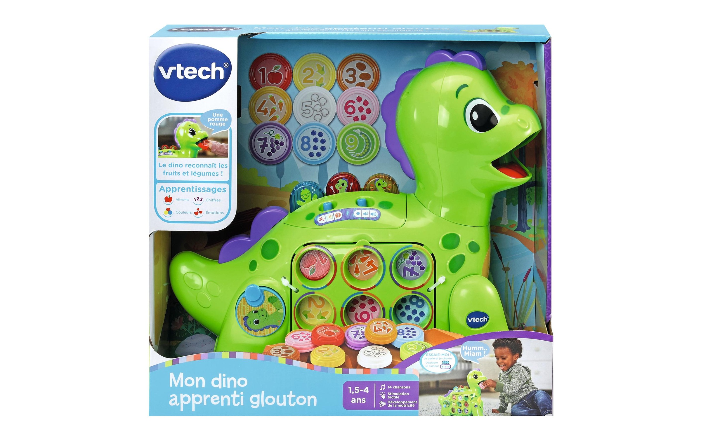 Vtech® Lernspielzeug »Mon dino apprenti glouton -FR-«