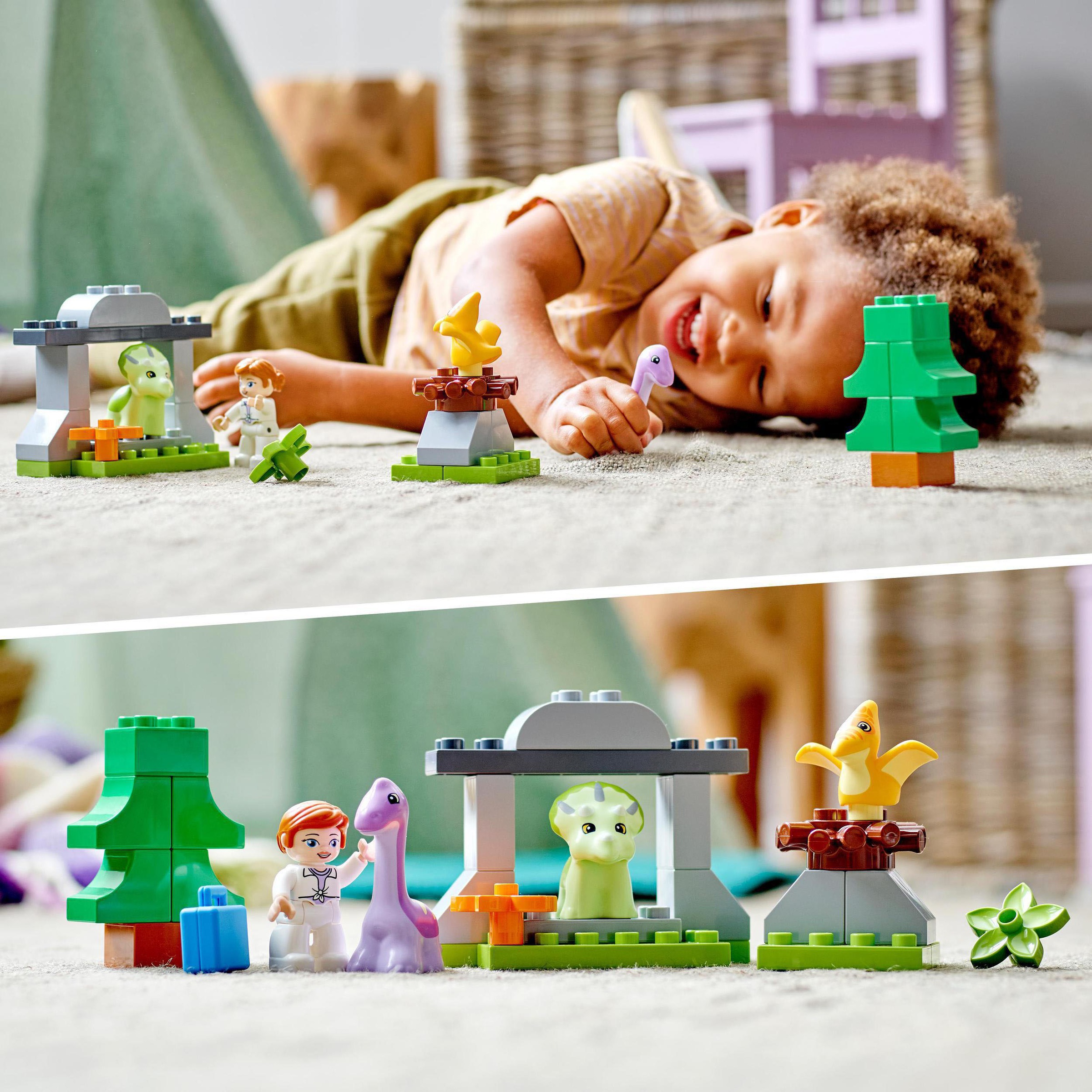 LEGO® Konstruktionsspielsteine »Dinosaurier Kindergarten (10938), LEGO® DUPLO Jurassic World«, (27 St.)