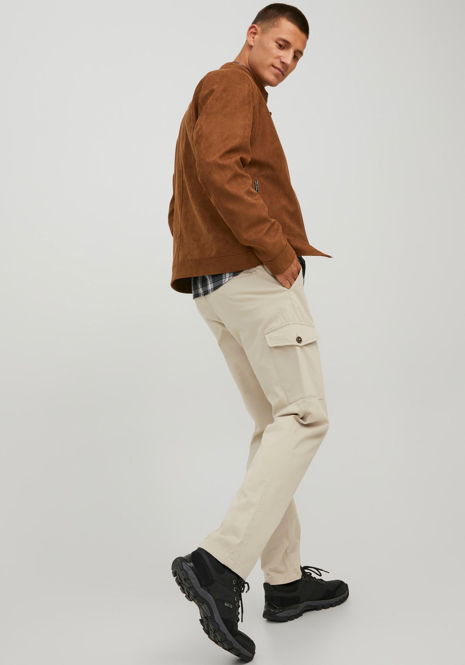 Jack & Jones Cargohose »JPSTOLLIE JJBOWIE CARGO NOOS«