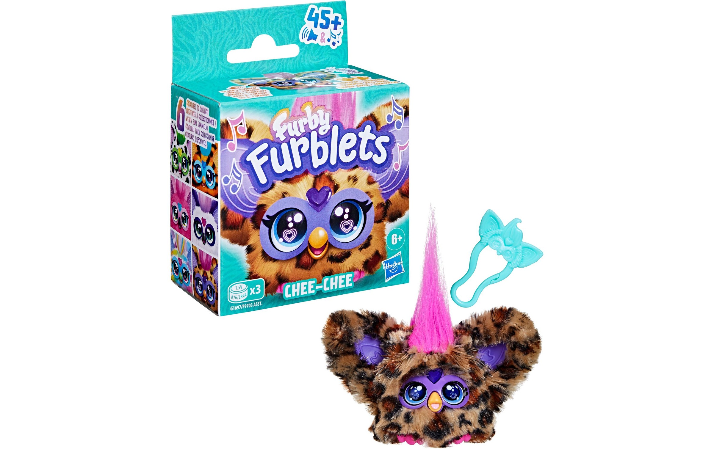 Image of Plüschfigur "Furby Funktionsplüsch Furblets Chee Chee"