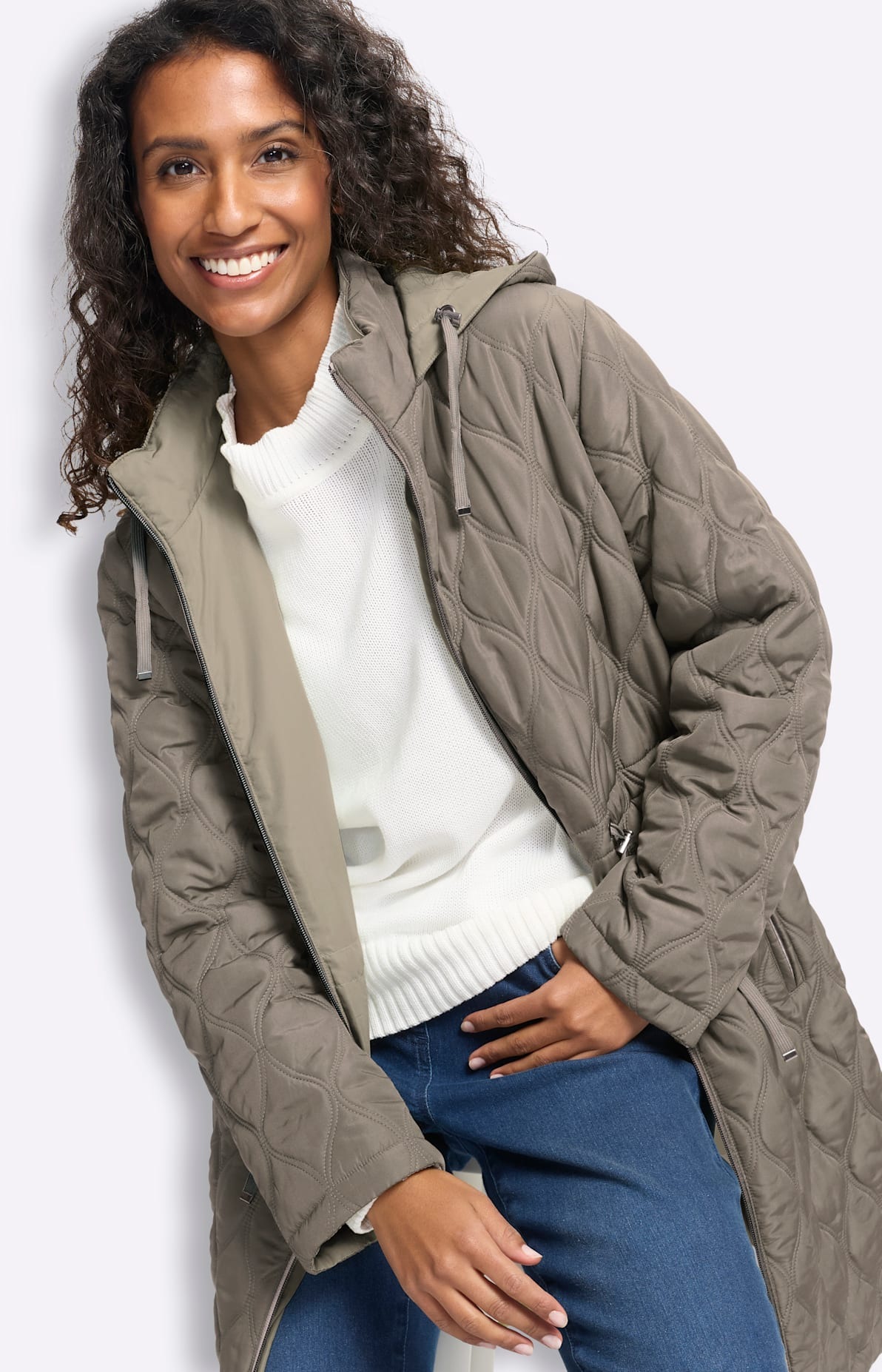 heine Manteau matelassé