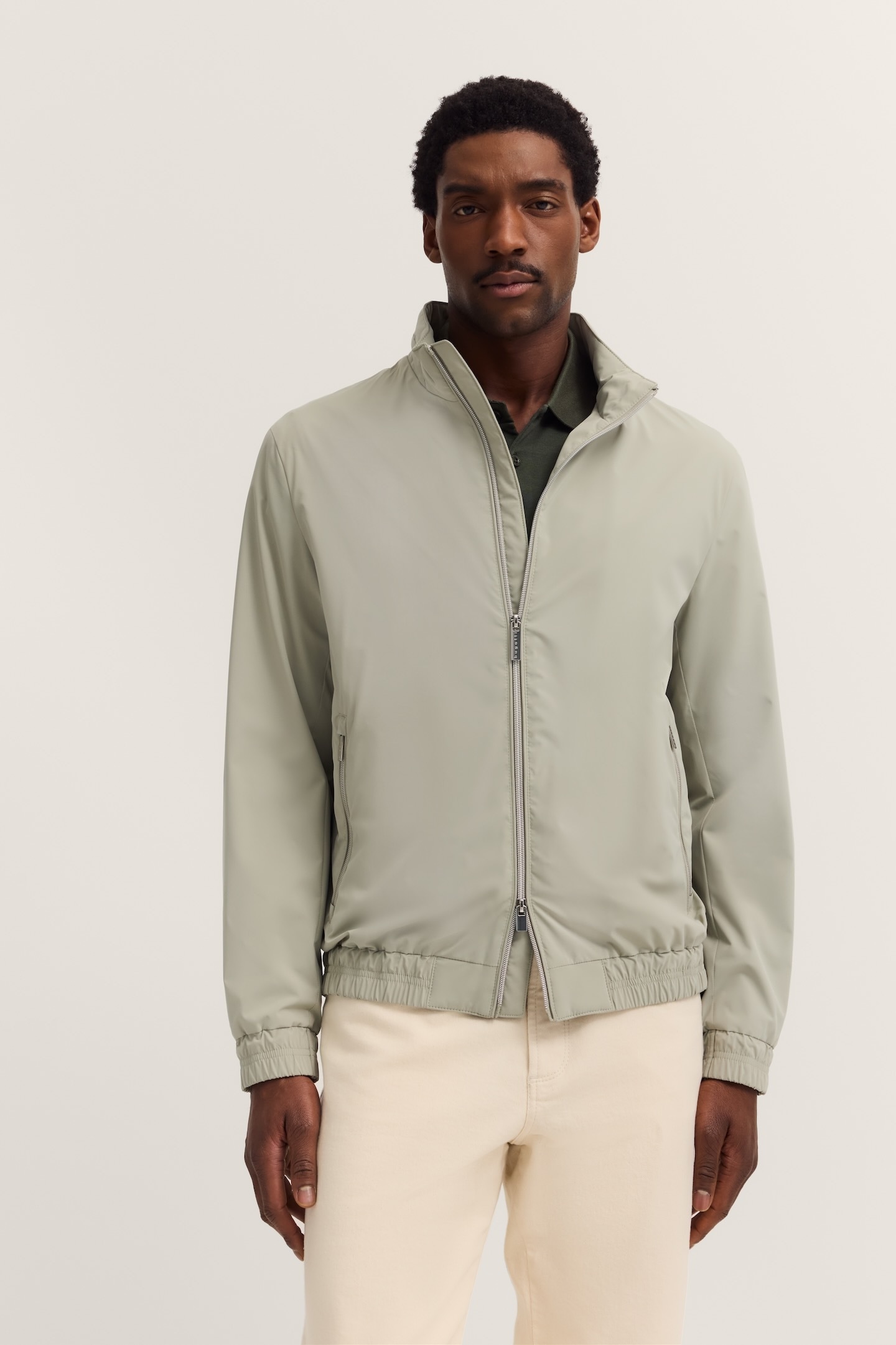 Image of bugatti Blouson "Regular Fit" mit Stehkragen & Stretch-Funktion