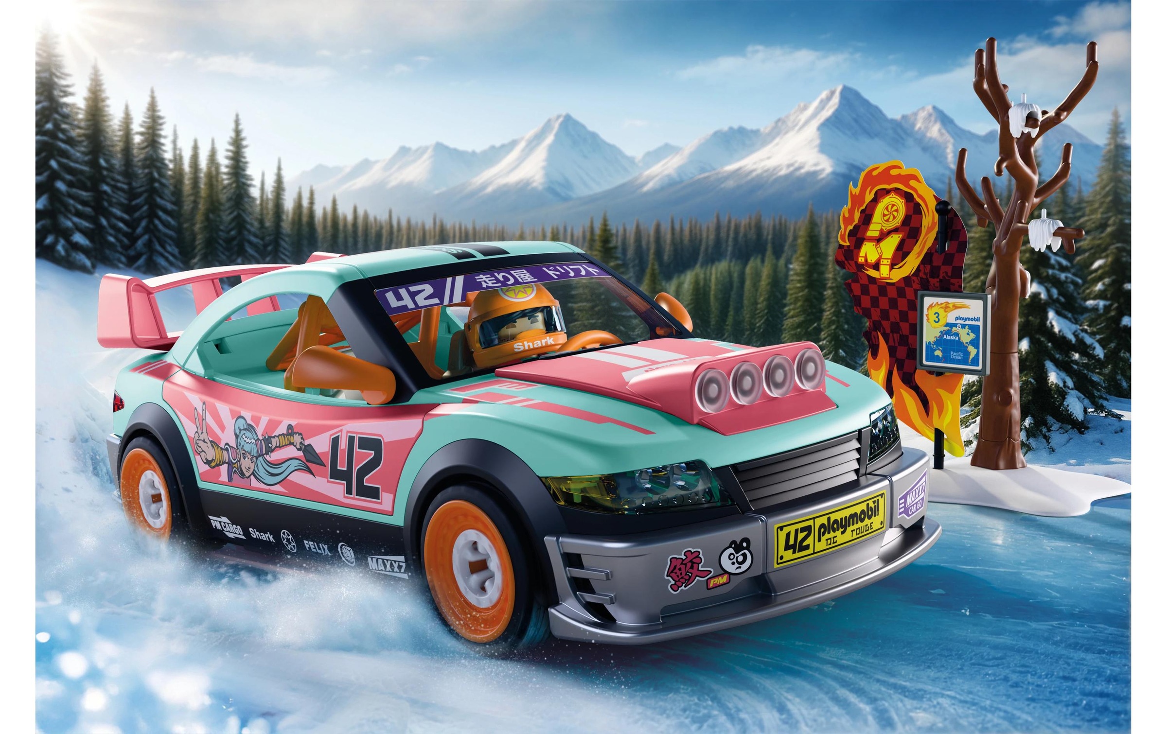 Playmobil® Jeu de construction »Offroad Tuningcar (72062), City Action« Made in Europe